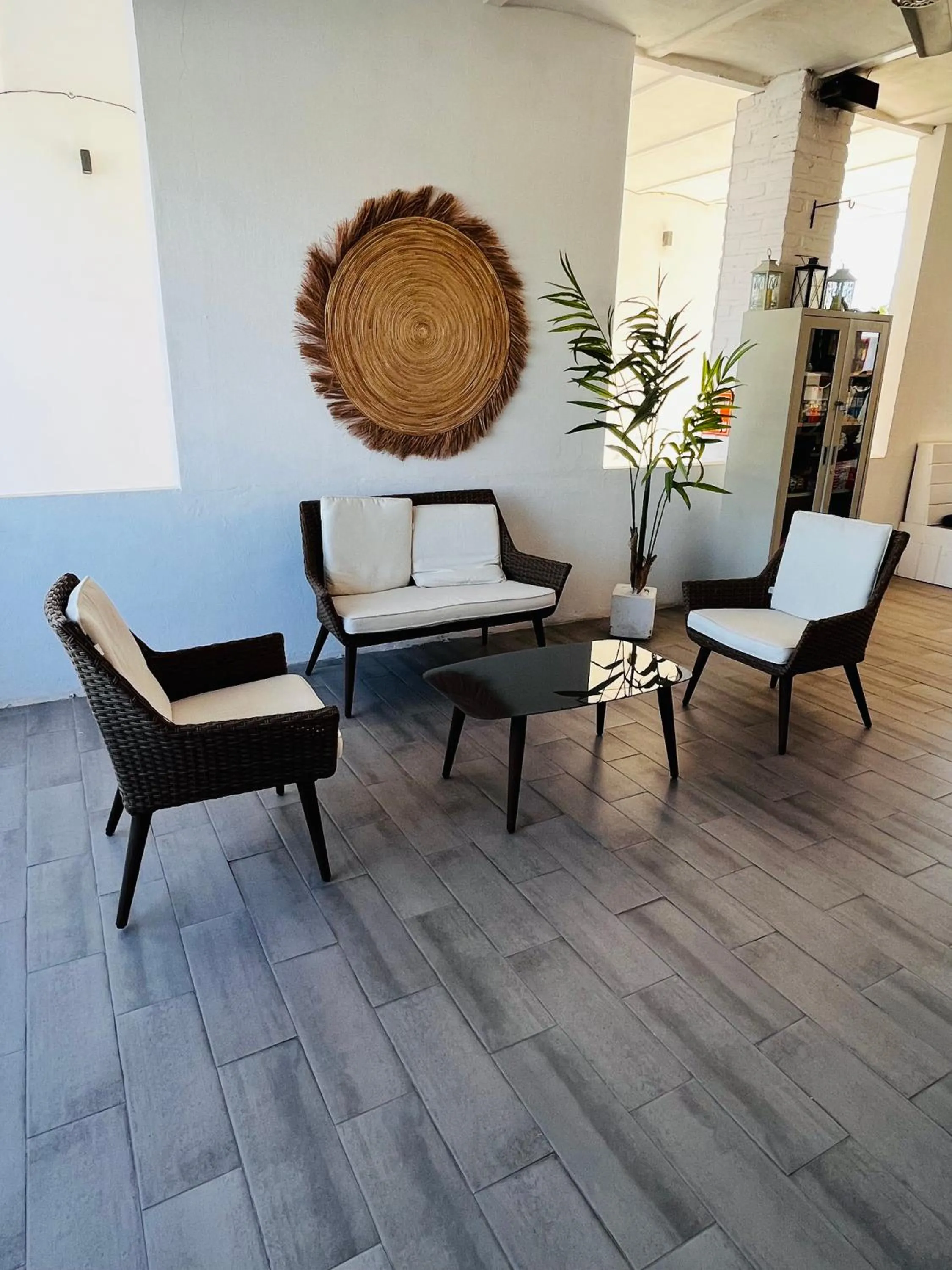 Seating area in BAOS