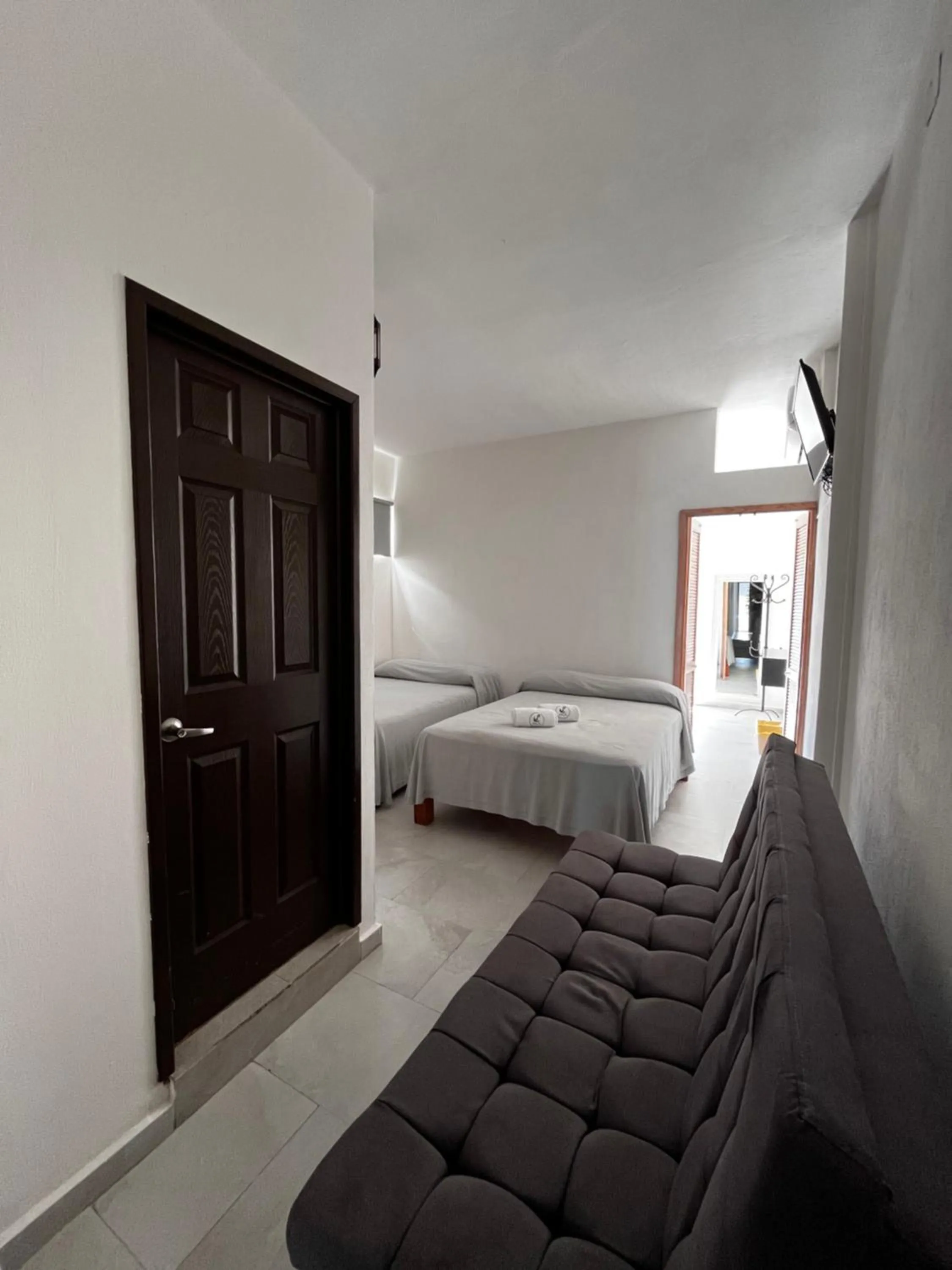 Photo of the whole room, Bed in BAOS