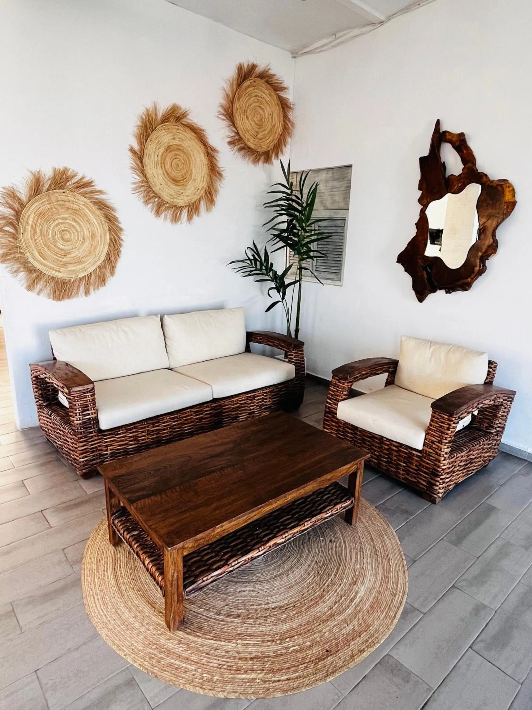 Seating area in BAOS