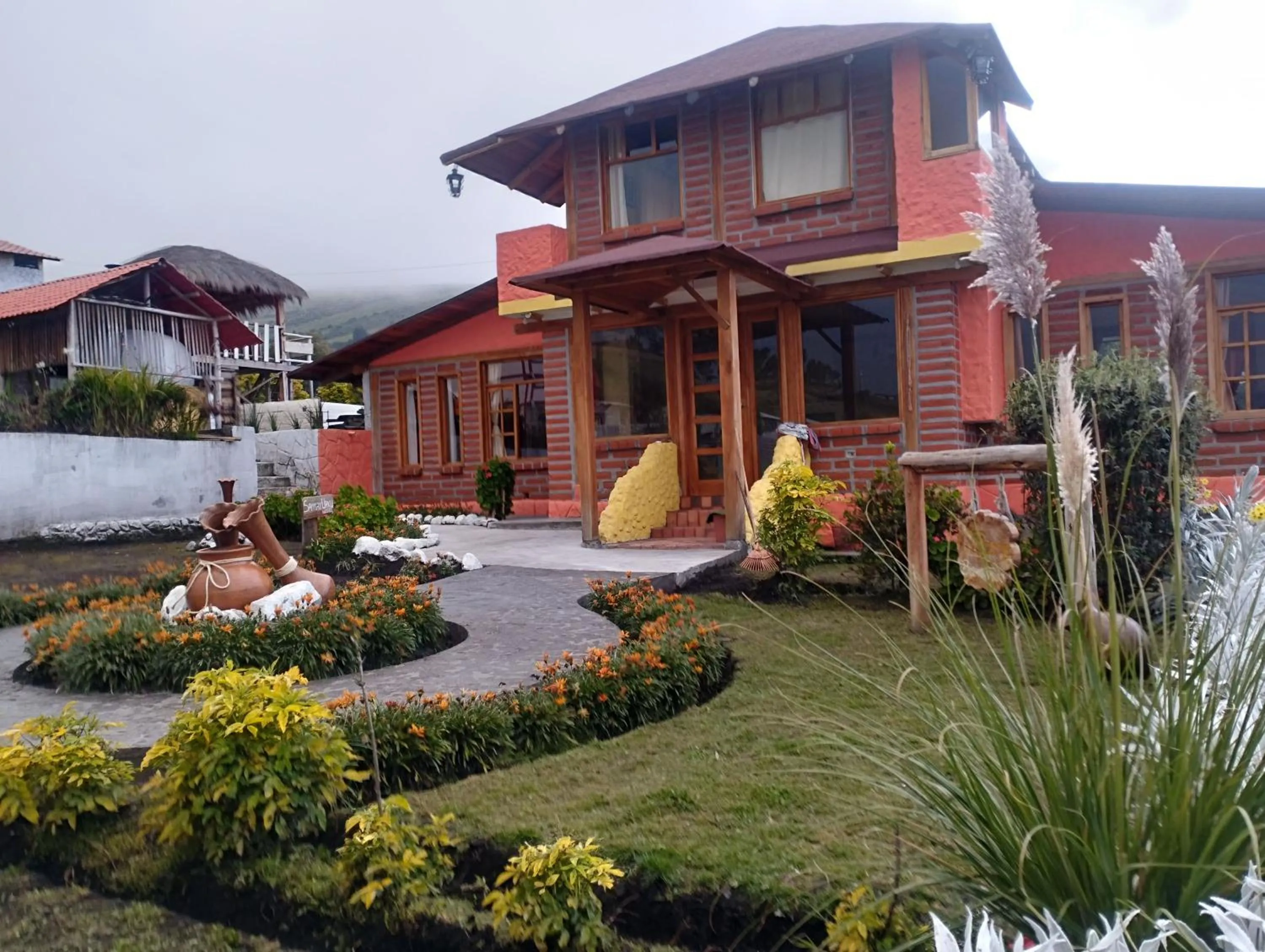 Garden view in Ruta de los volcanes