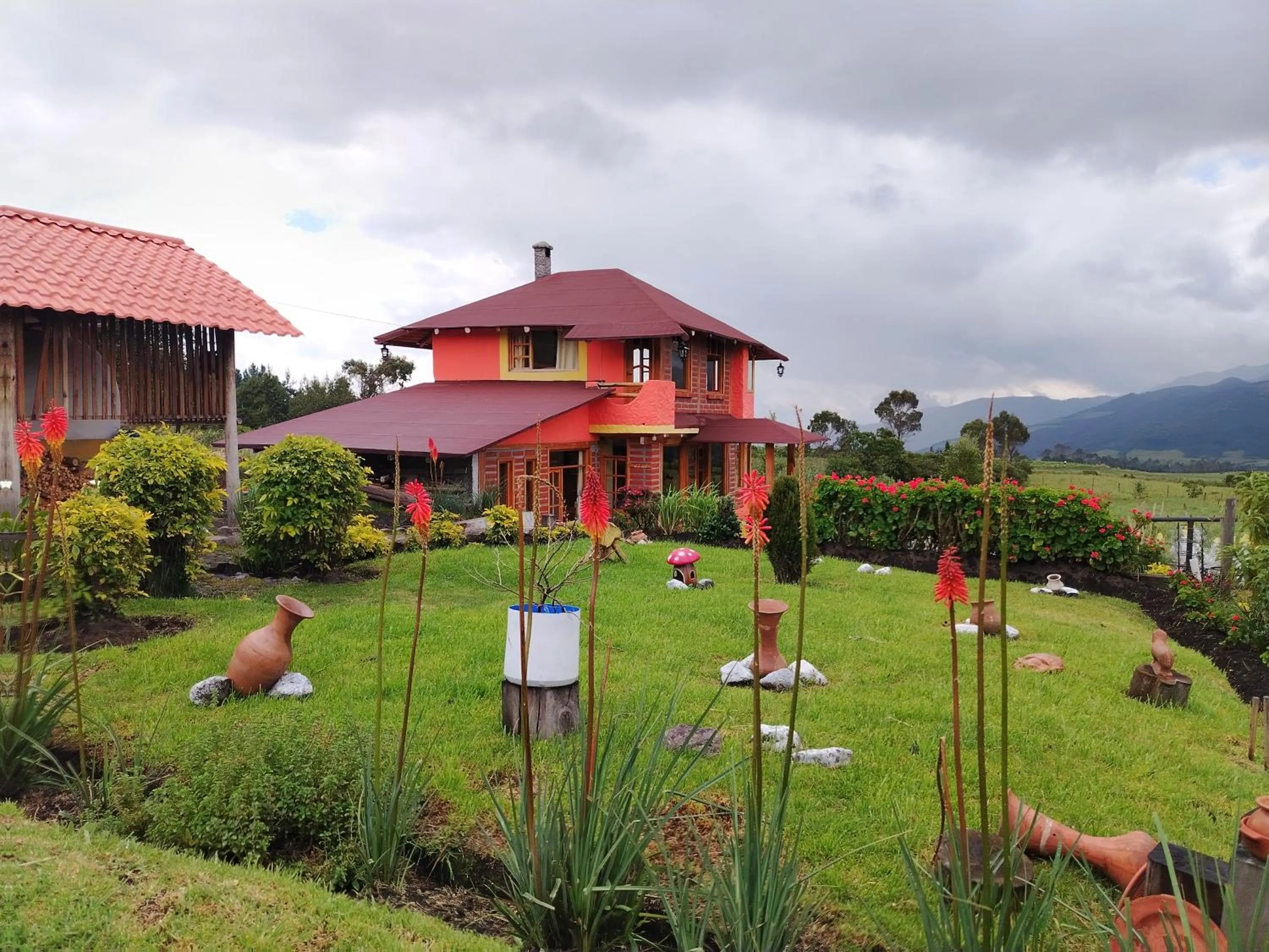 Garden view in Ruta de los volcanes