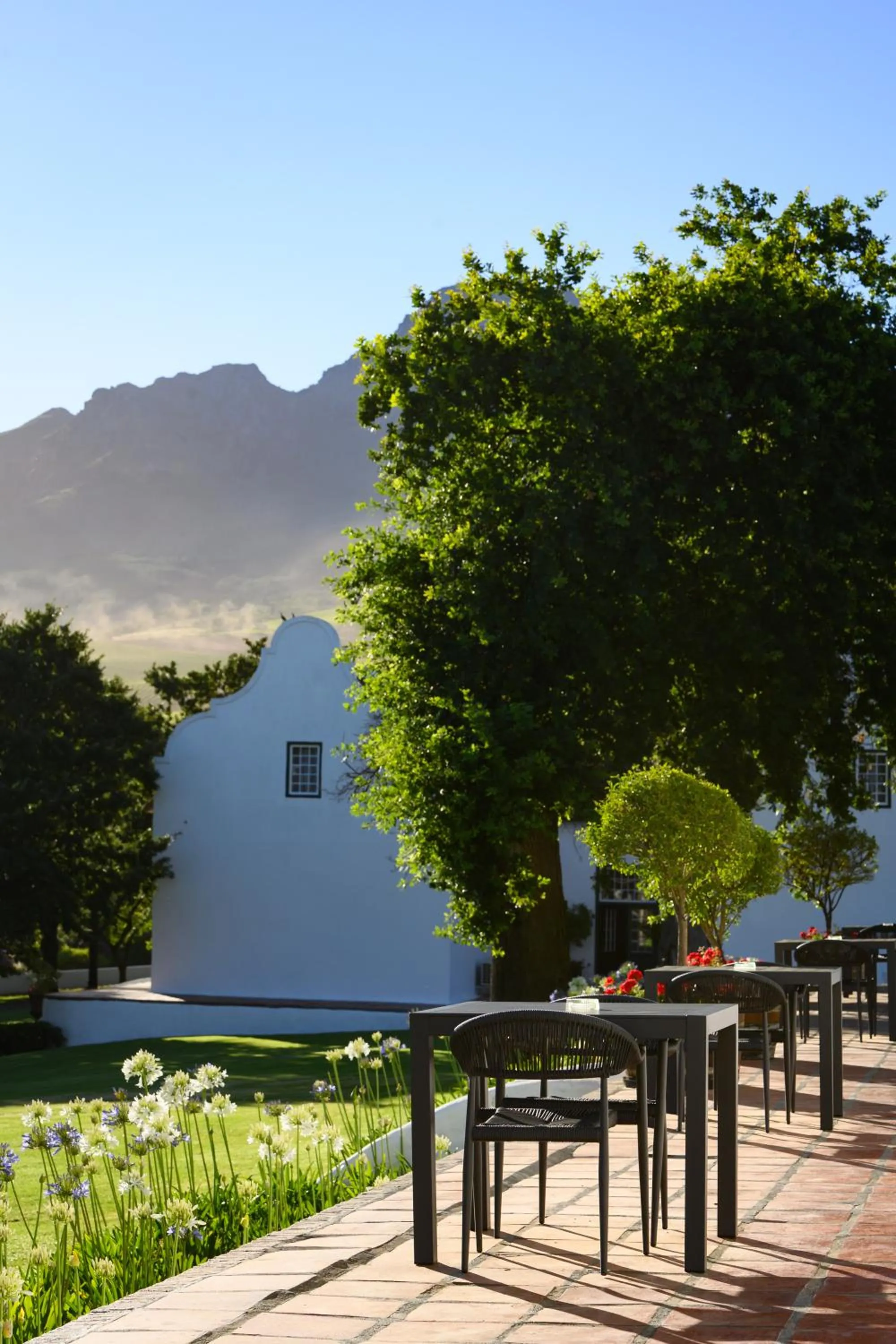 Garden view in Webersburg