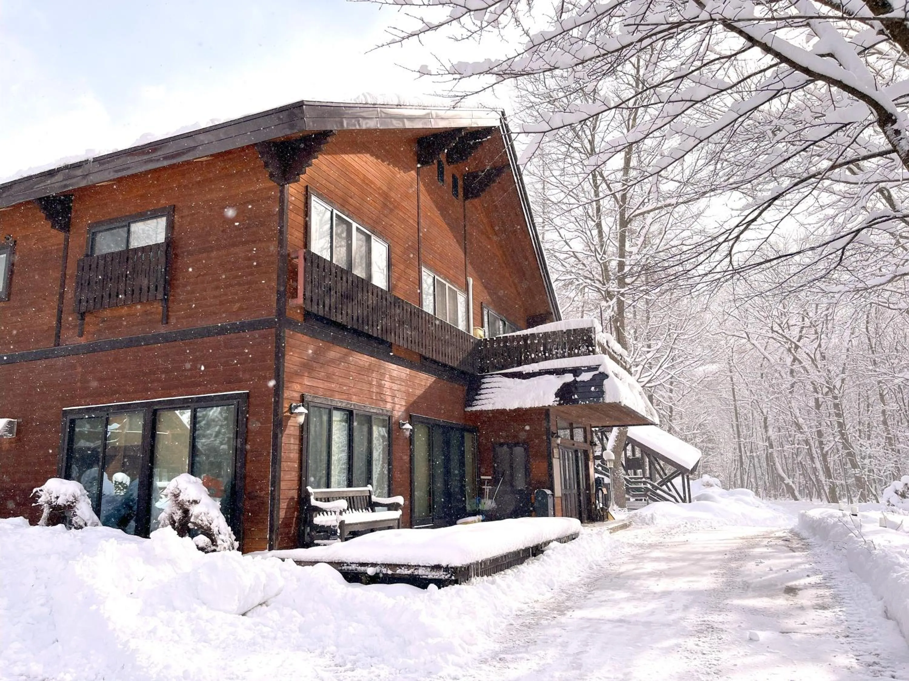 Property building in Log Cottage Epoch