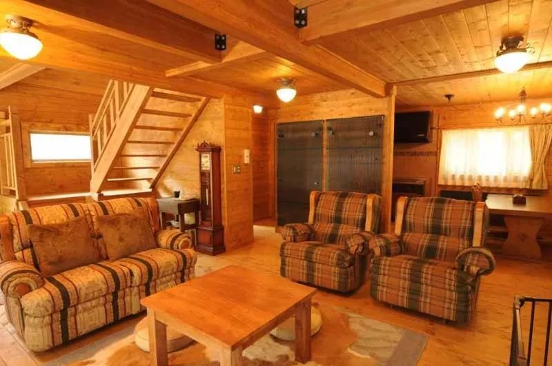 Living room in Log Cottage Epoch