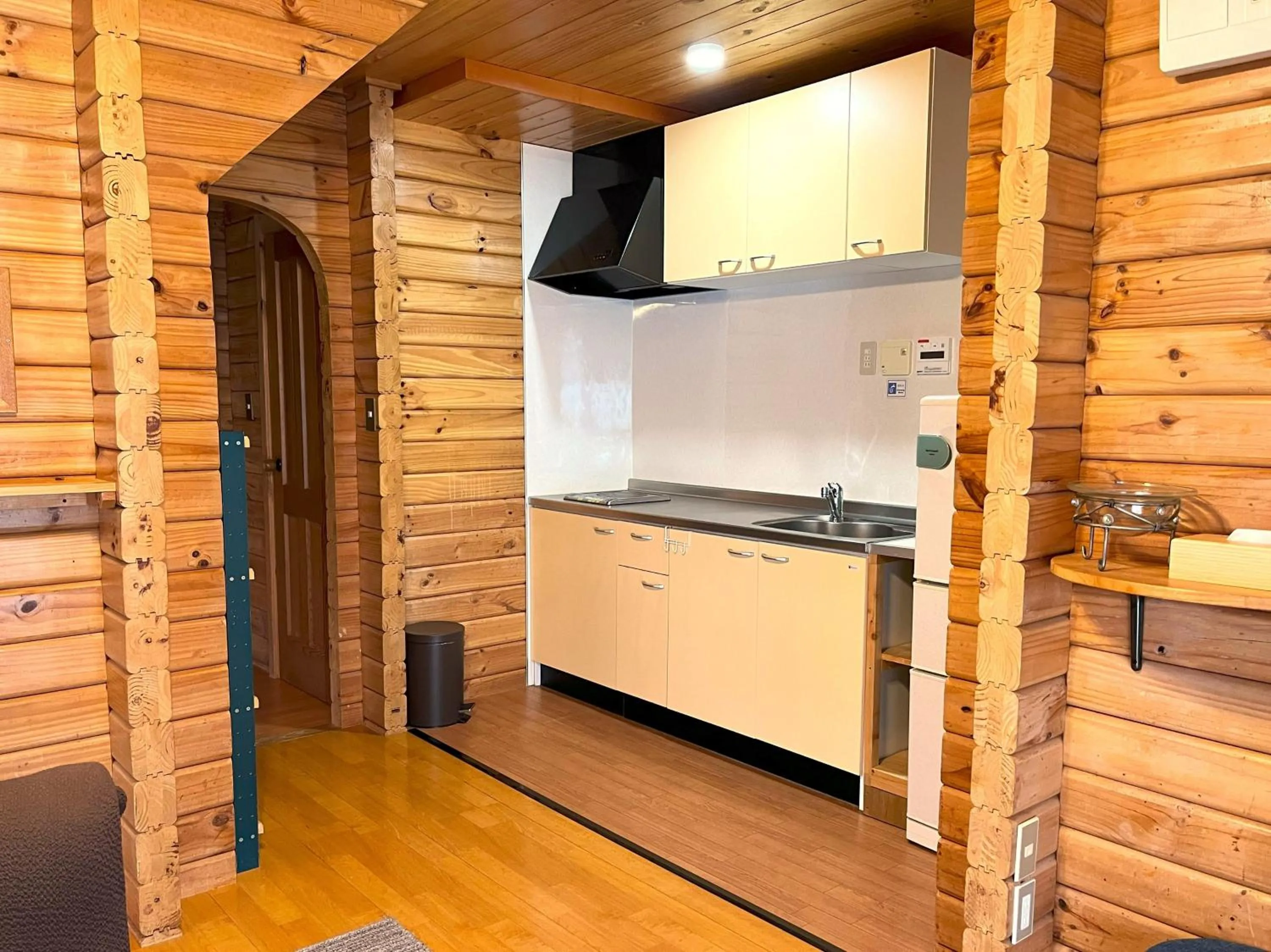 Kitchen or kitchenette in Log Cottage Epoch