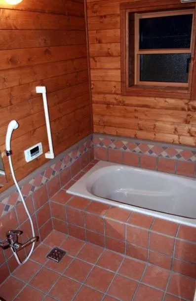 Bathroom in Log Cottage Epoch