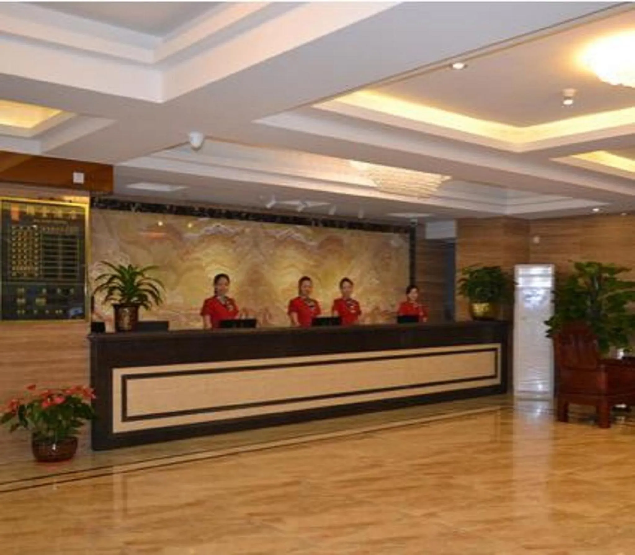 Lobby or reception in Guangzhou JinTang Hotel