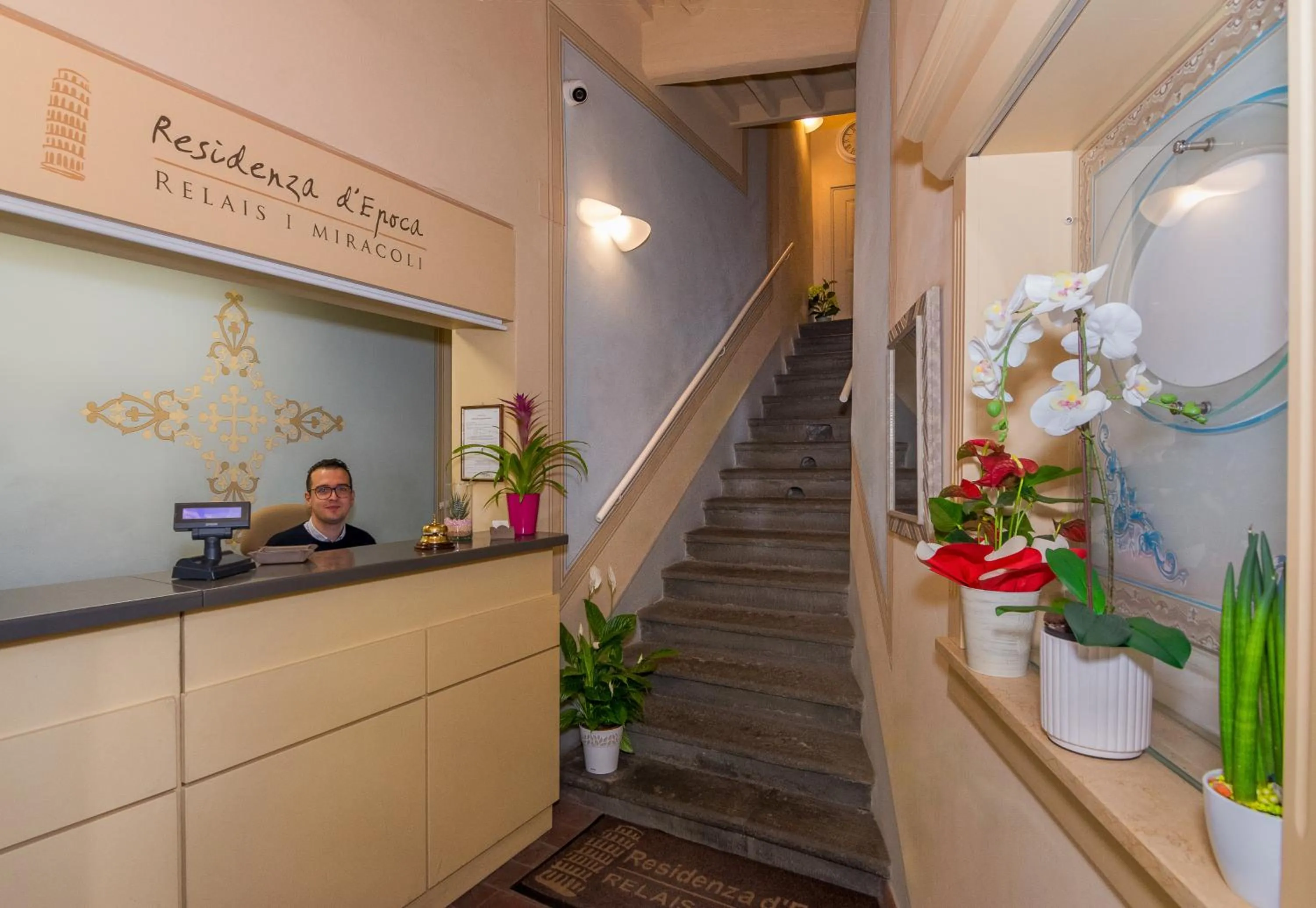 Lobby or reception in Residenza d'Epoca Relais I Miracoli