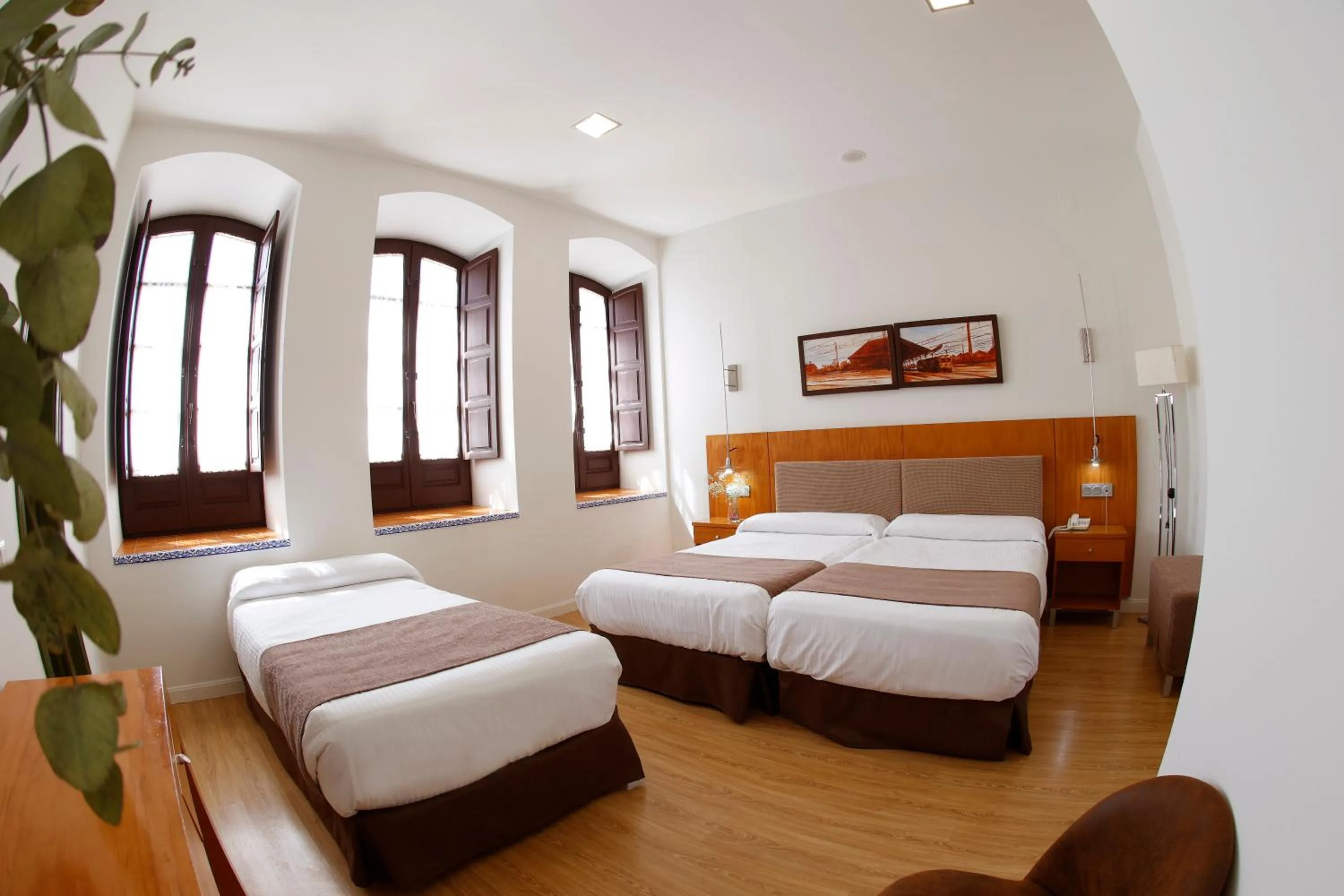 Bed in Hotel El Carmen