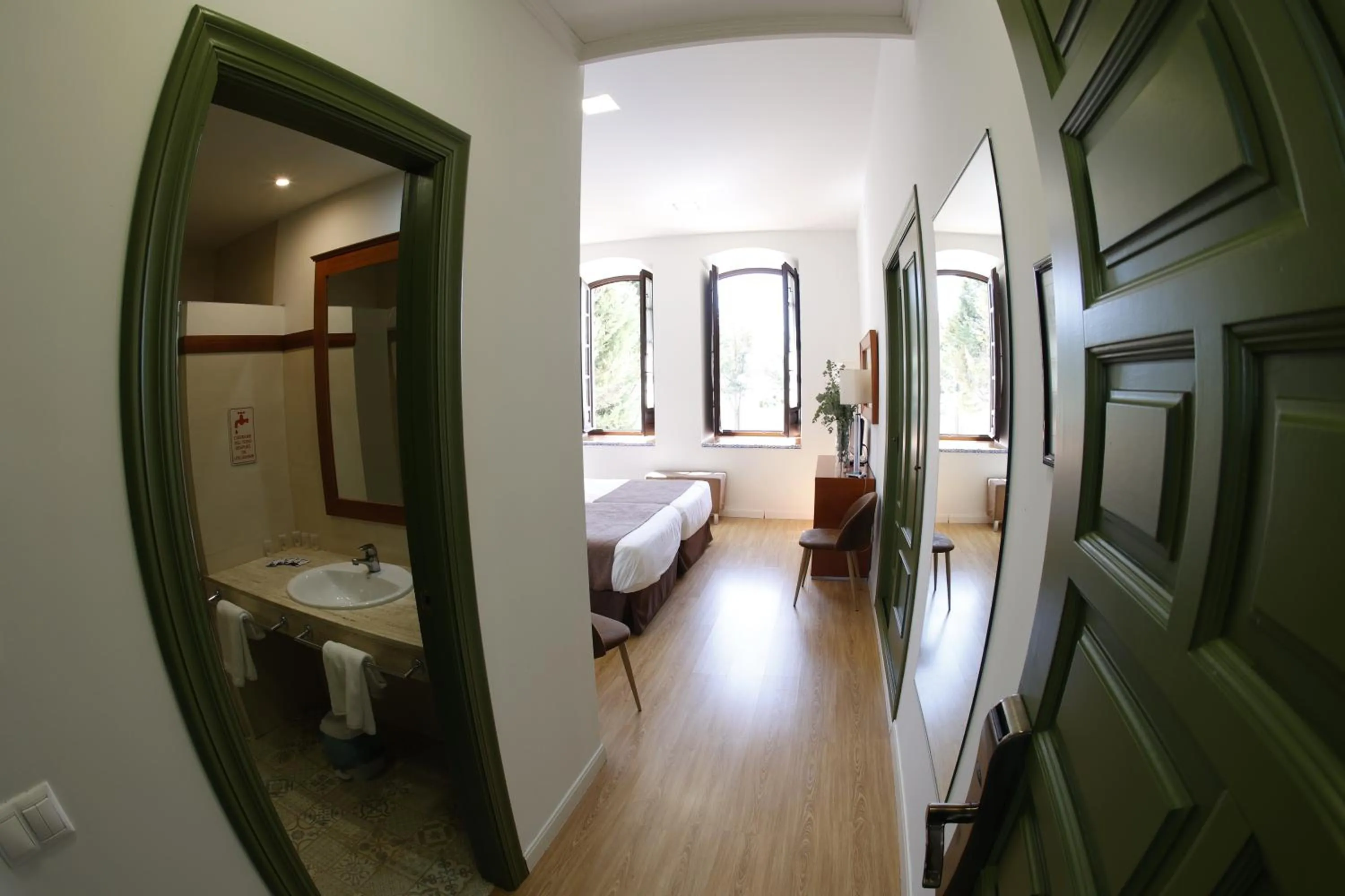 Bed in Hotel El Carmen