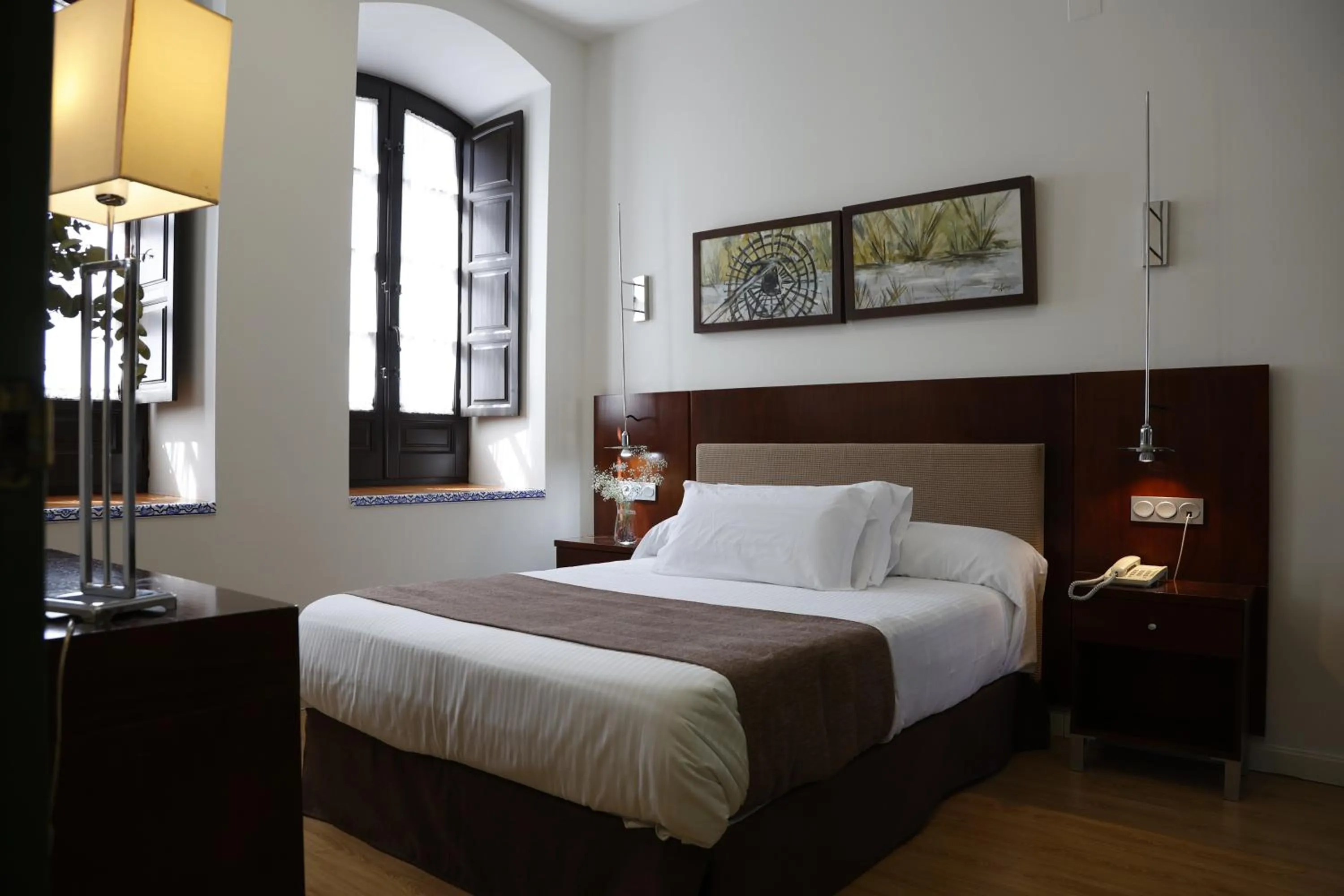 Bed in Hotel El Carmen