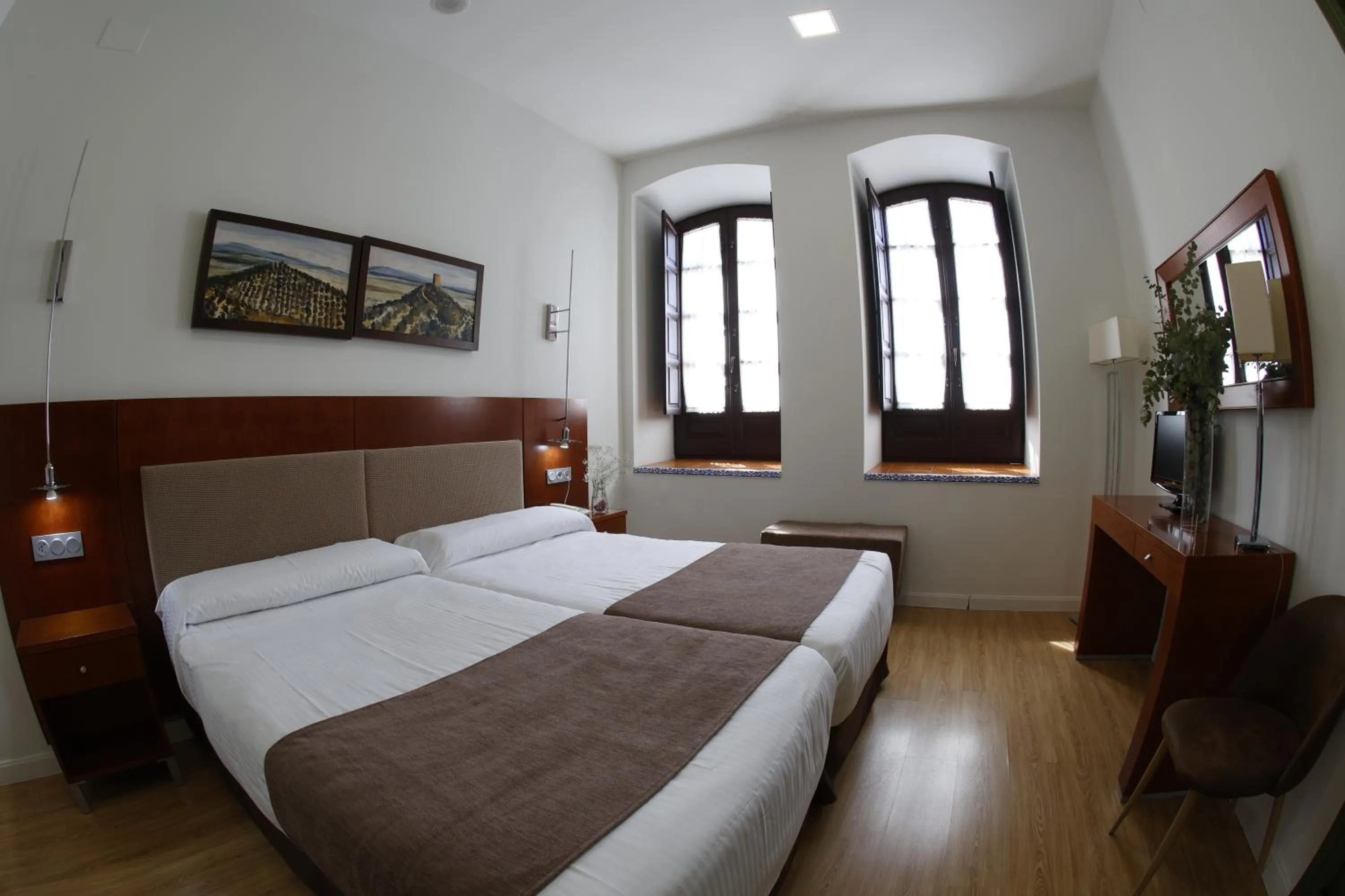 Bed in Hotel El Carmen