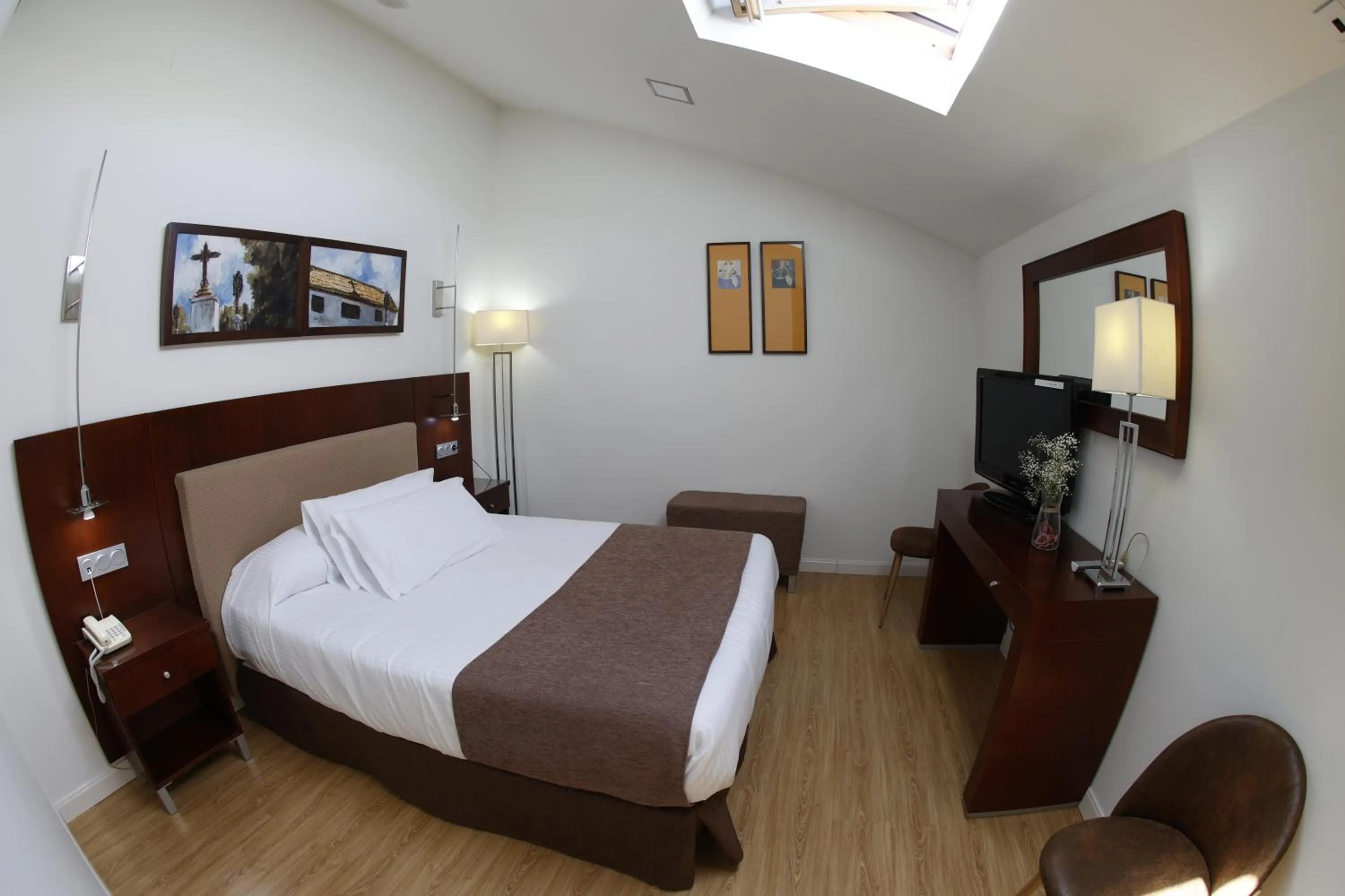 Bed in Hotel El Carmen