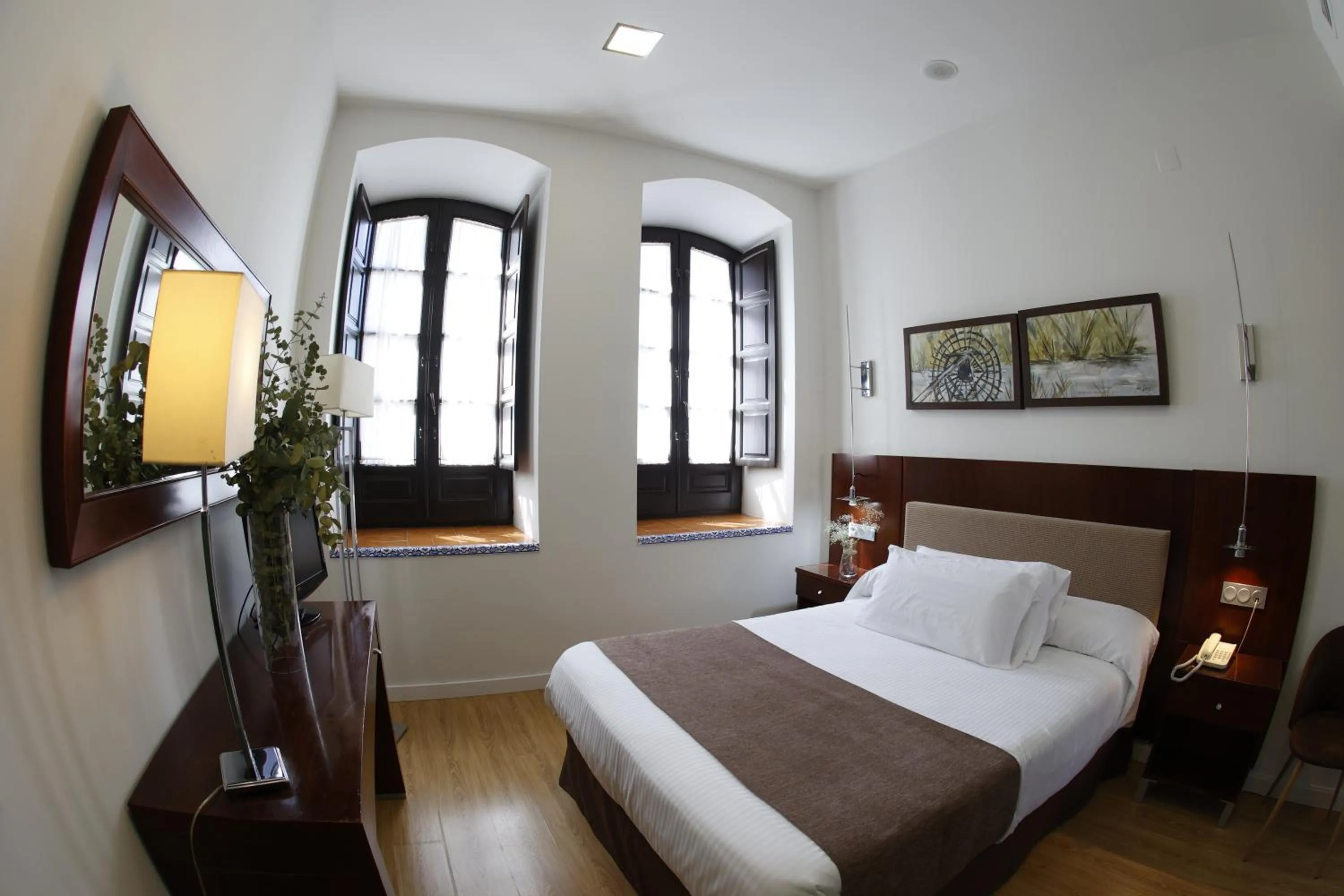 Bed in Hotel El Carmen