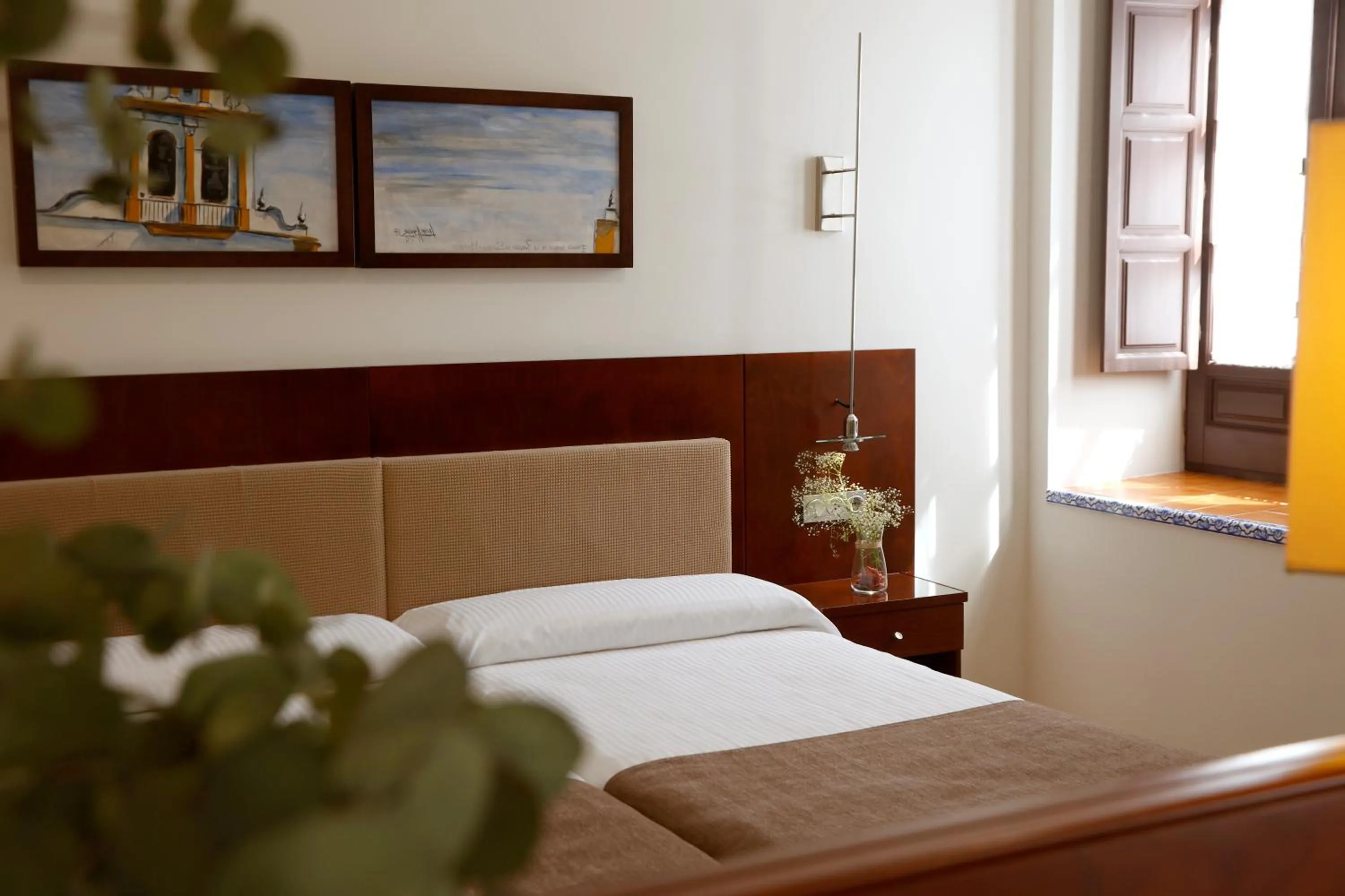 Bed in Hotel El Carmen