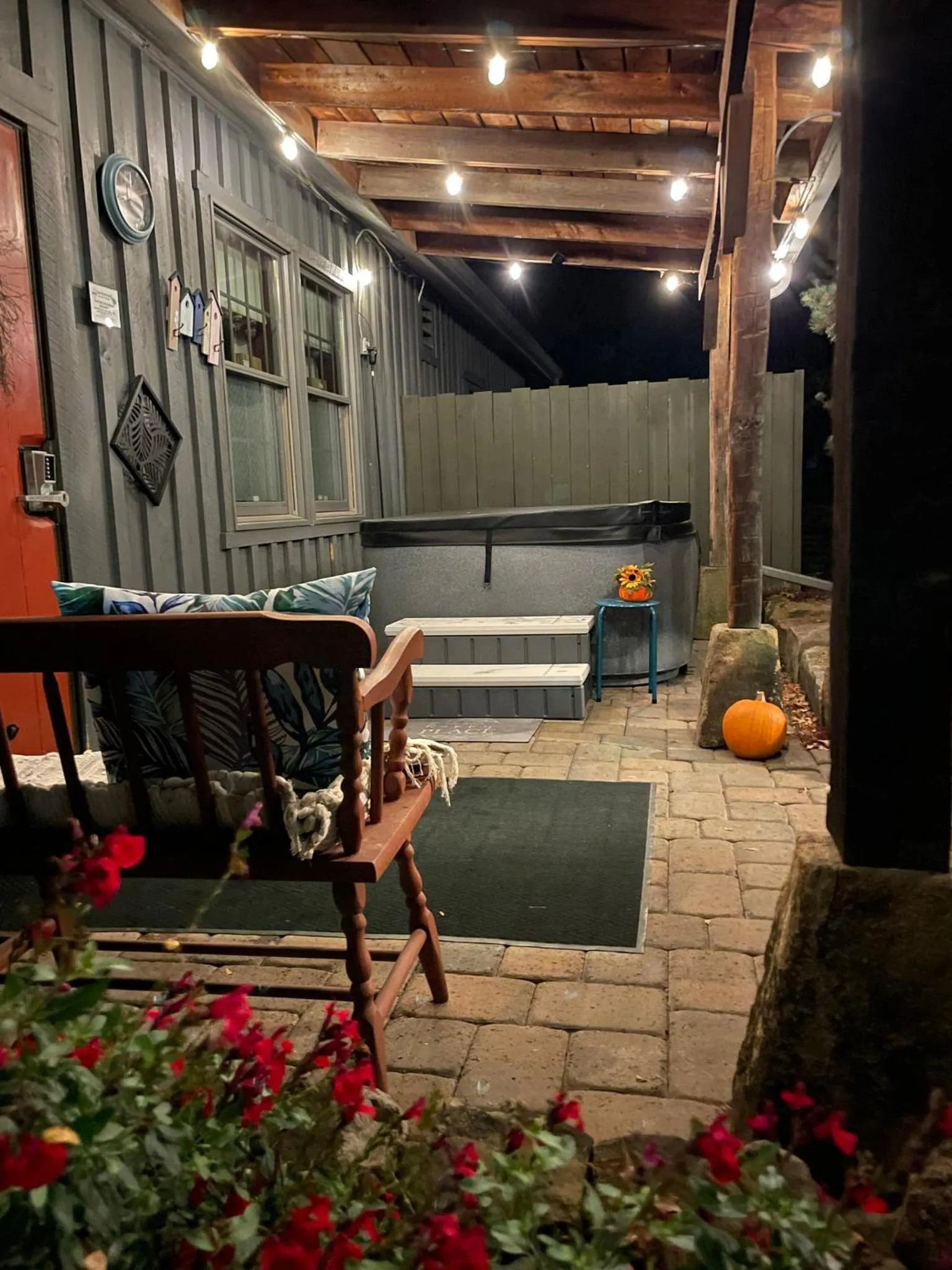 Hot Tub in Deer Creek Winery at Watson Estate