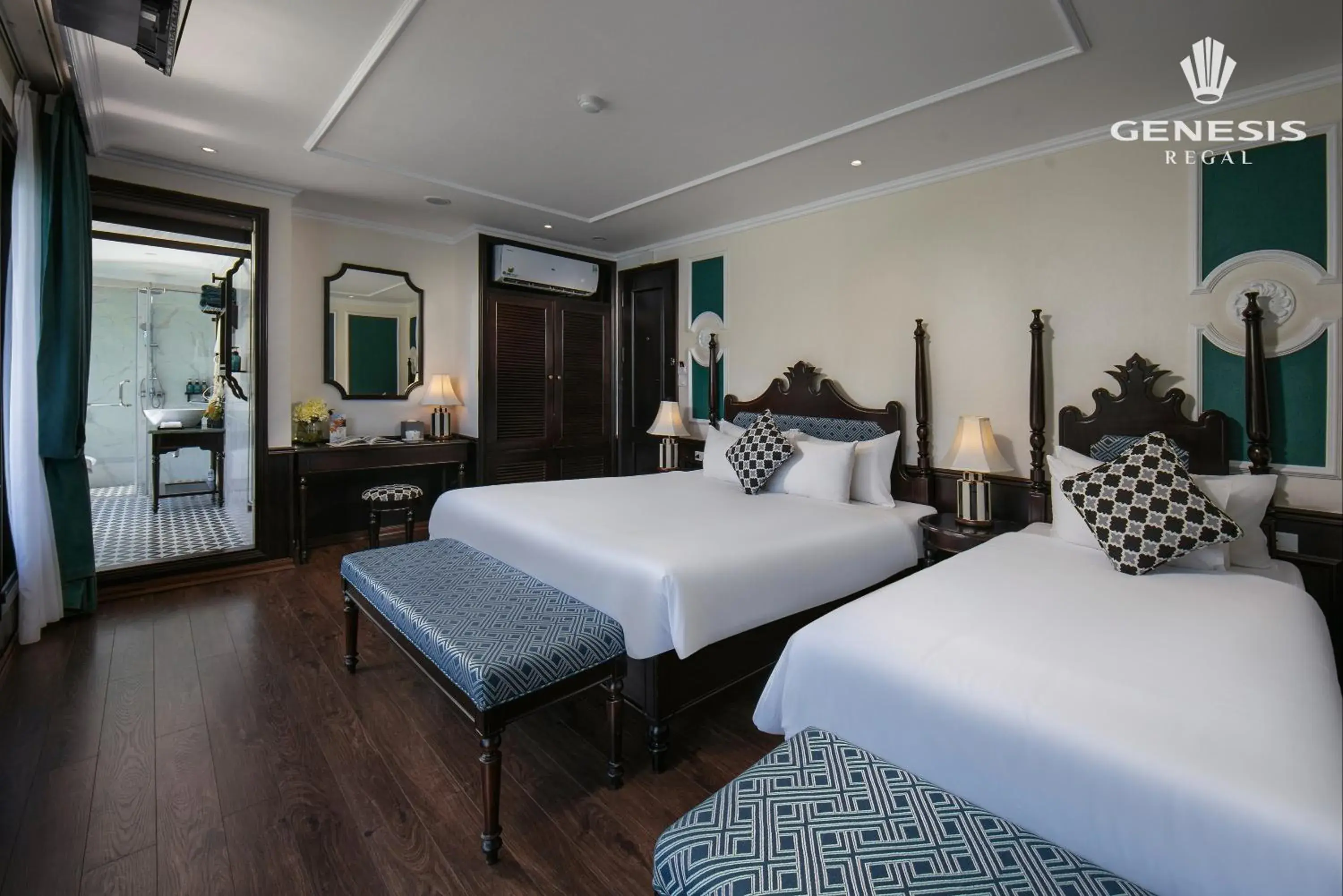 Junior Family/Triple Suite Full Ocean View- Private Balcony-2 Days 1 Night in Genesis Luxury Regal Cruises Junior Family/Triple Suite Full Ocean View- Private Balcony-2 Days 1 Night in Genesis Luxury Regal Cruises