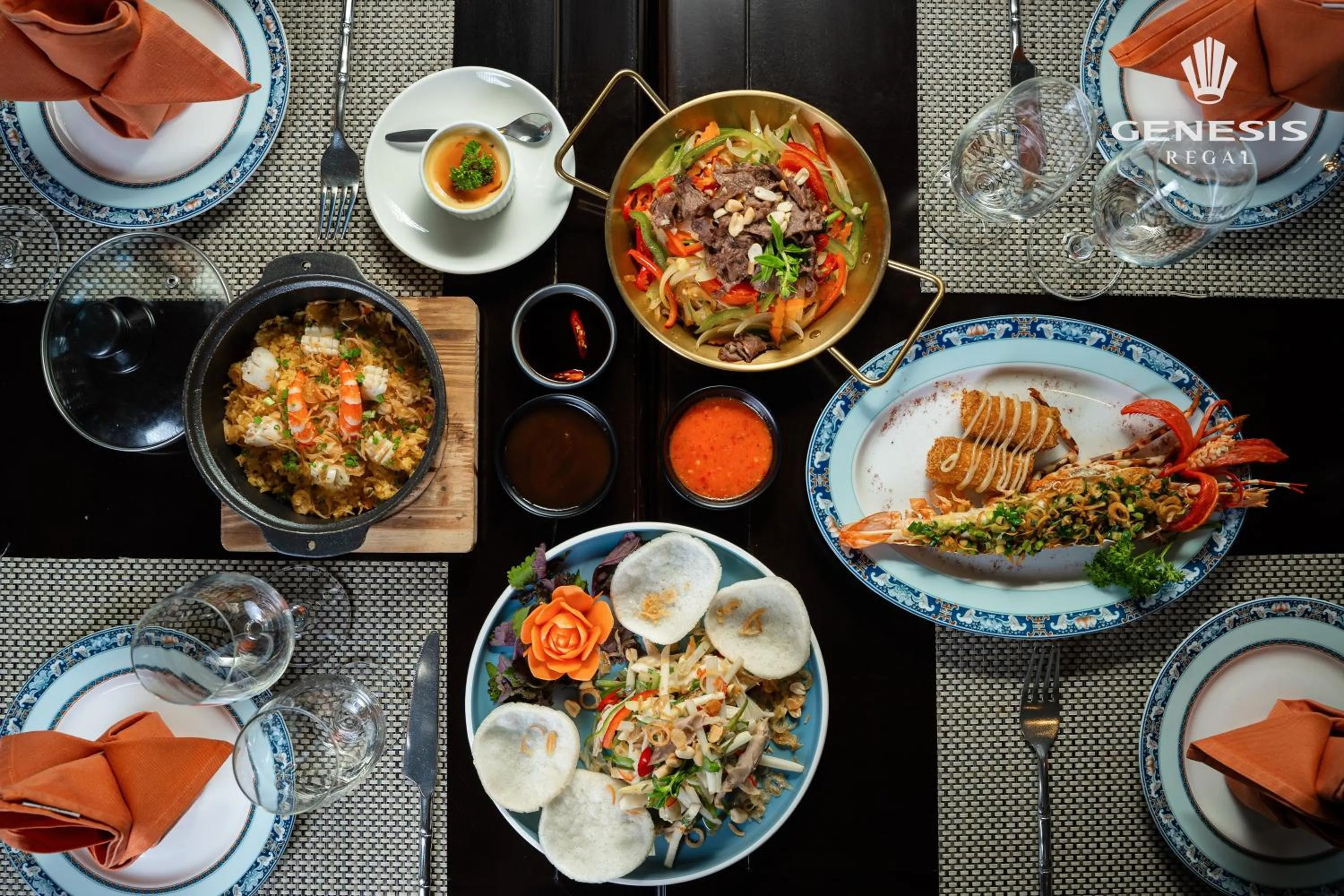 Food in Genesis Luxury Regal Cruise by Premier Group