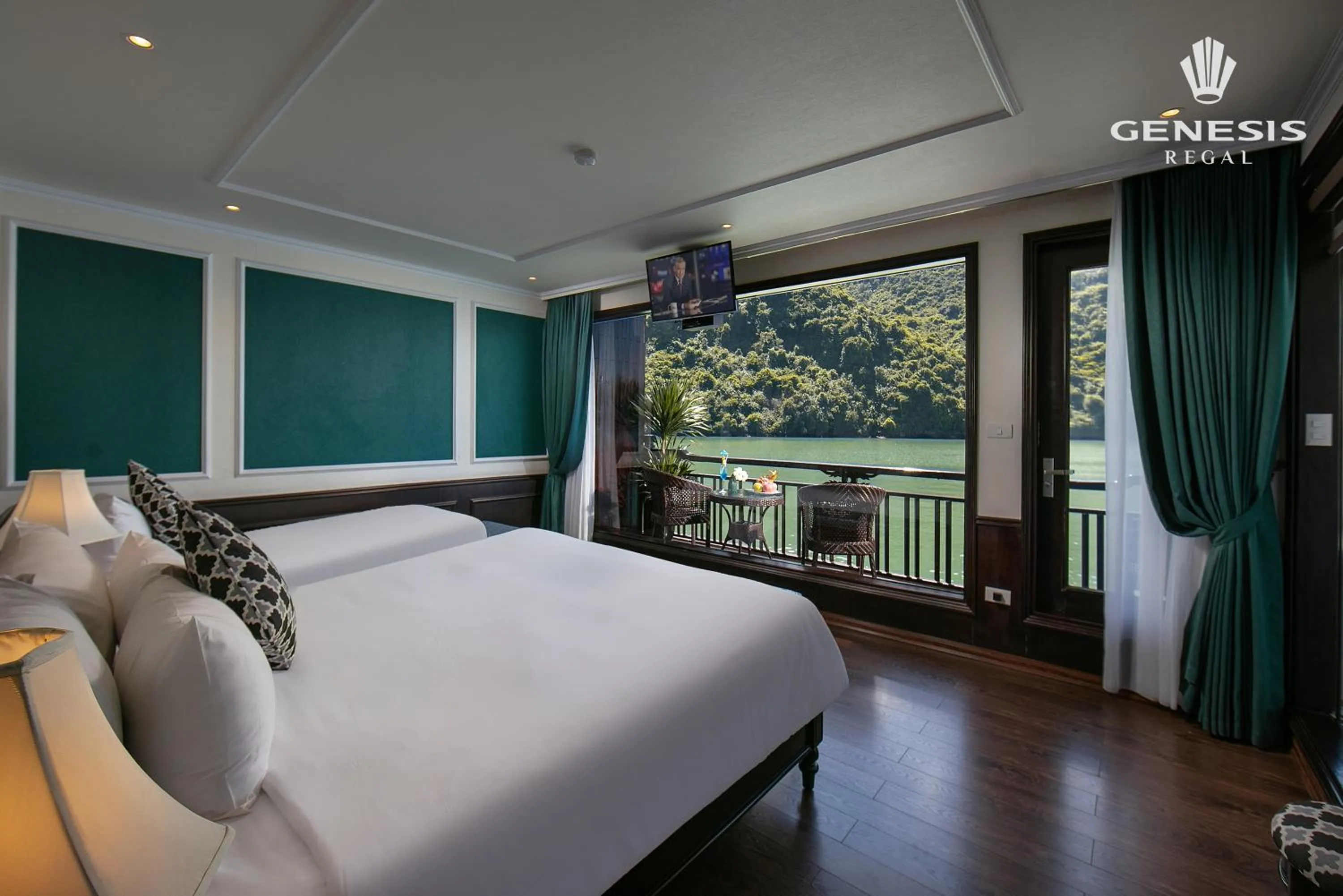 Photo of the whole room, Bed in Genesis Luxury Regal Cruise by Premier Group