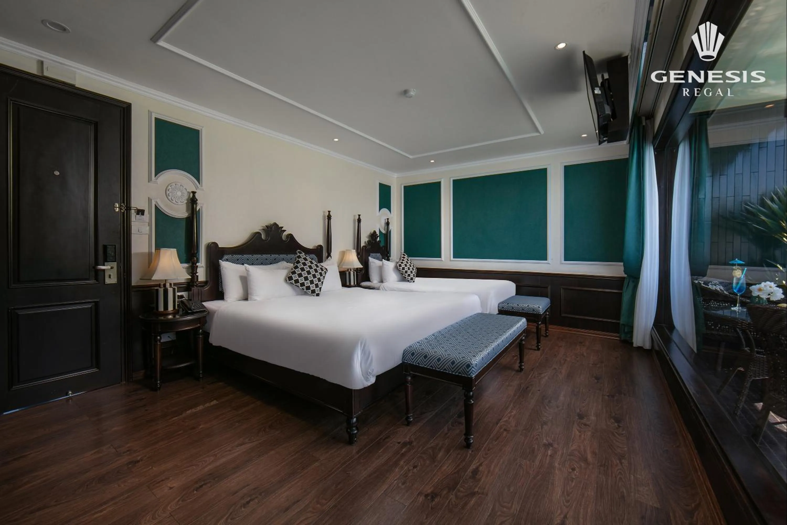 Photo of the whole room, Bed in Genesis Luxury Regal Cruise by Premier Group