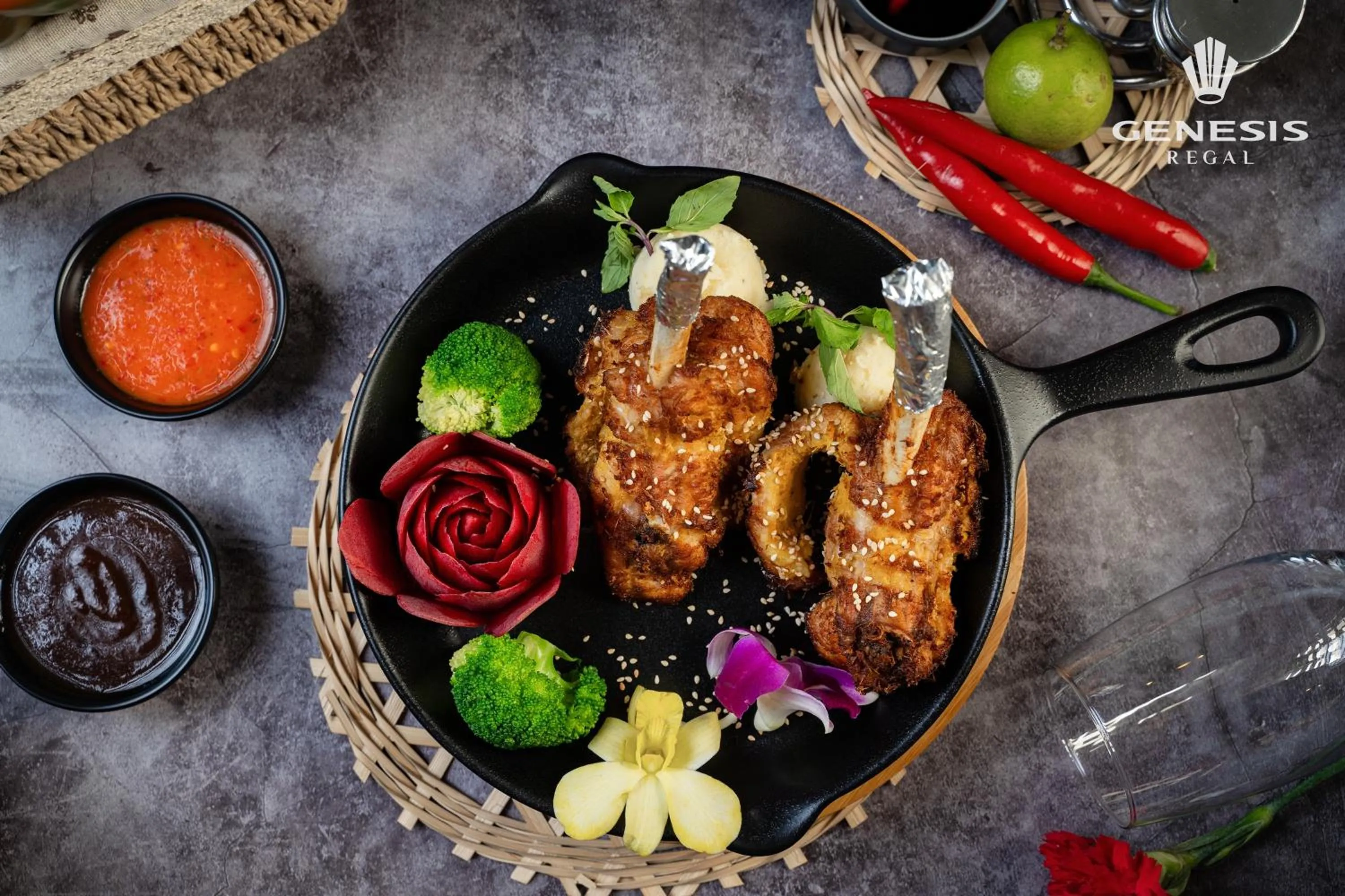 Food in Genesis Luxury Regal Cruise by Premier Group