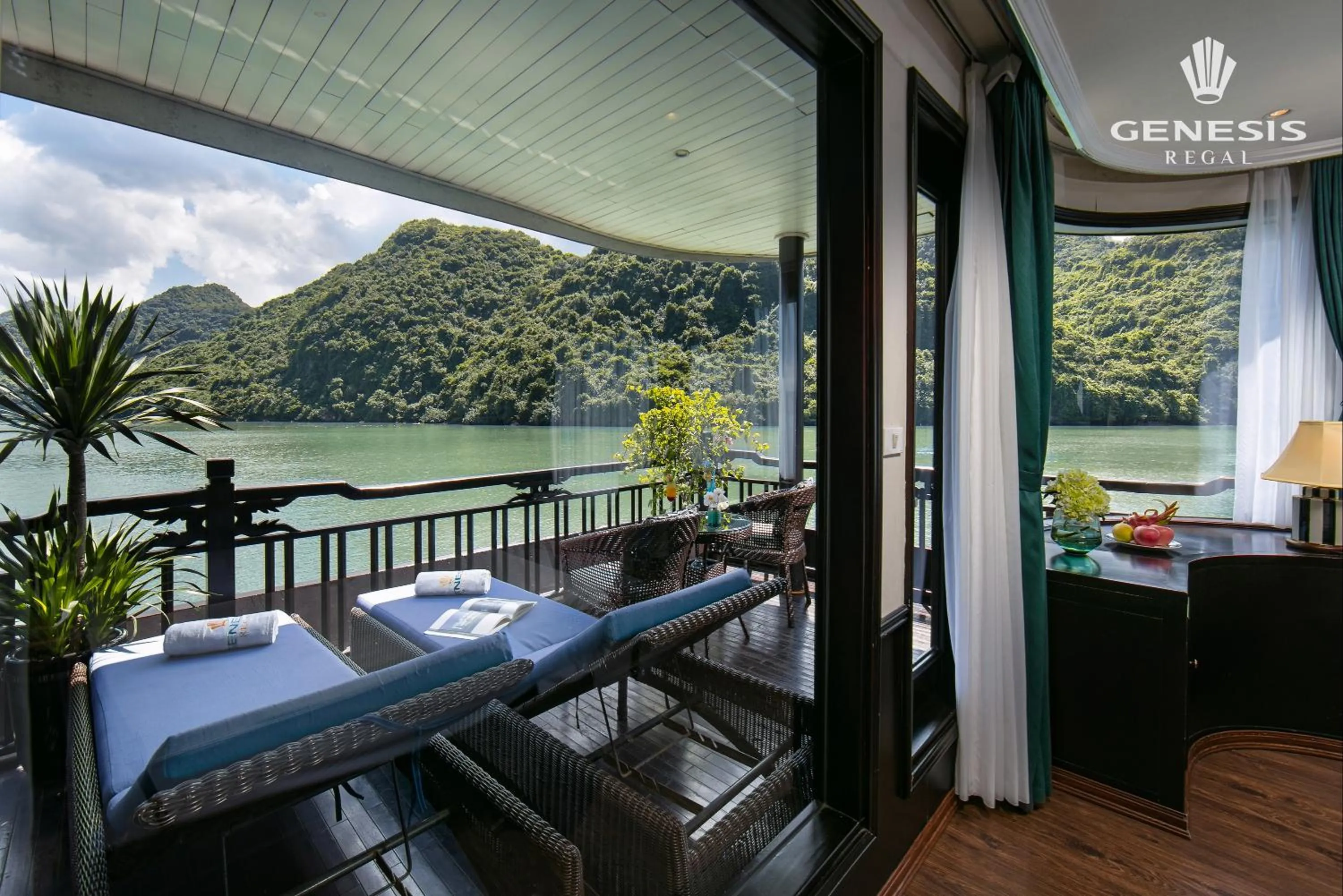 Balcony/Terrace in Genesis Luxury Regal Cruise by Premier Group