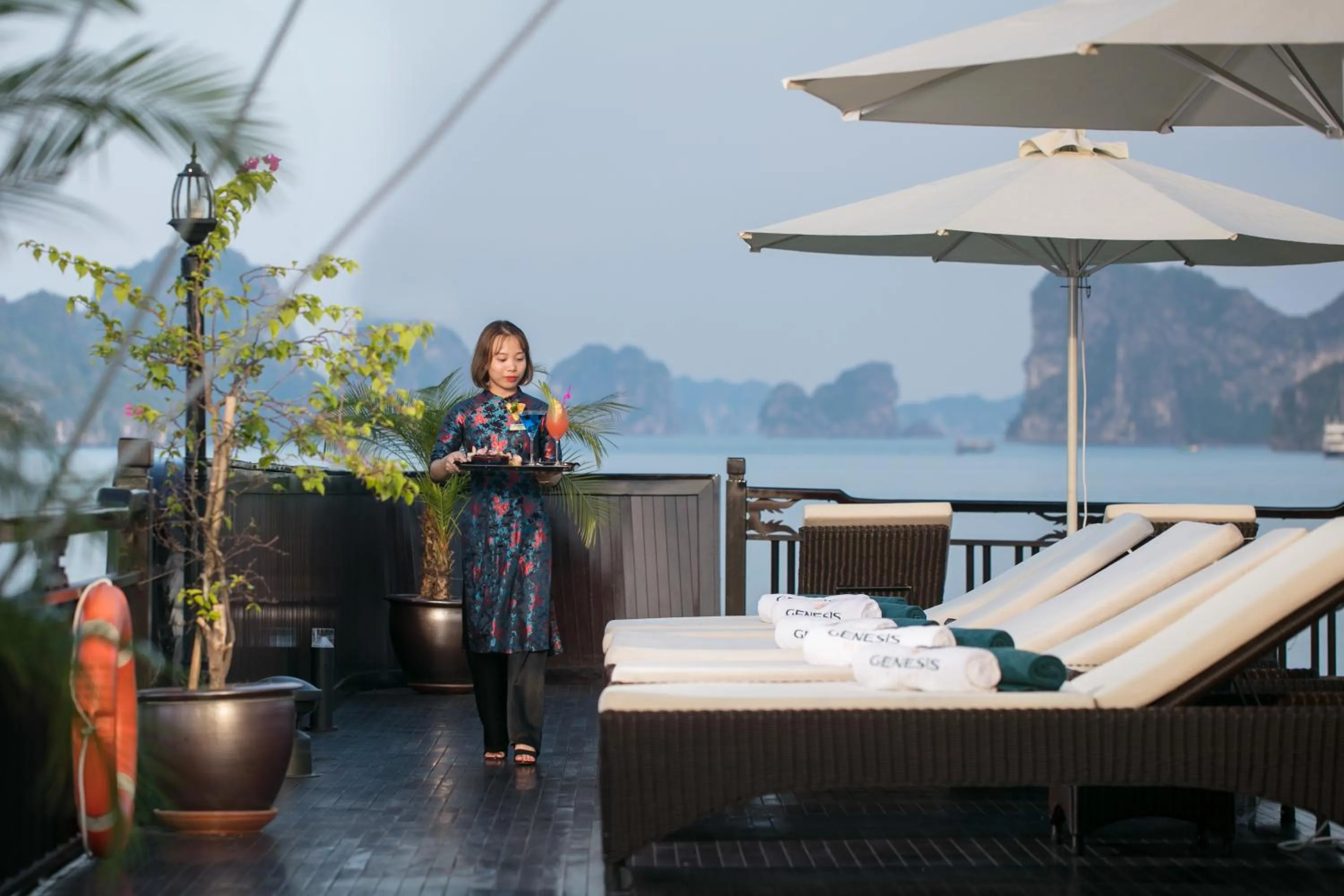 Staff in Genesis Luxury Regal Cruise by Premier Group