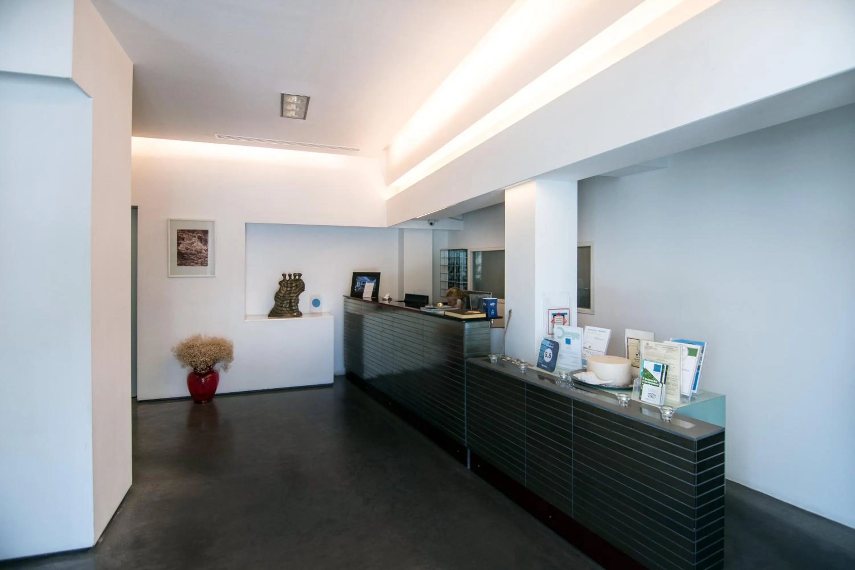 Lobby or reception in Hotel Nefeli