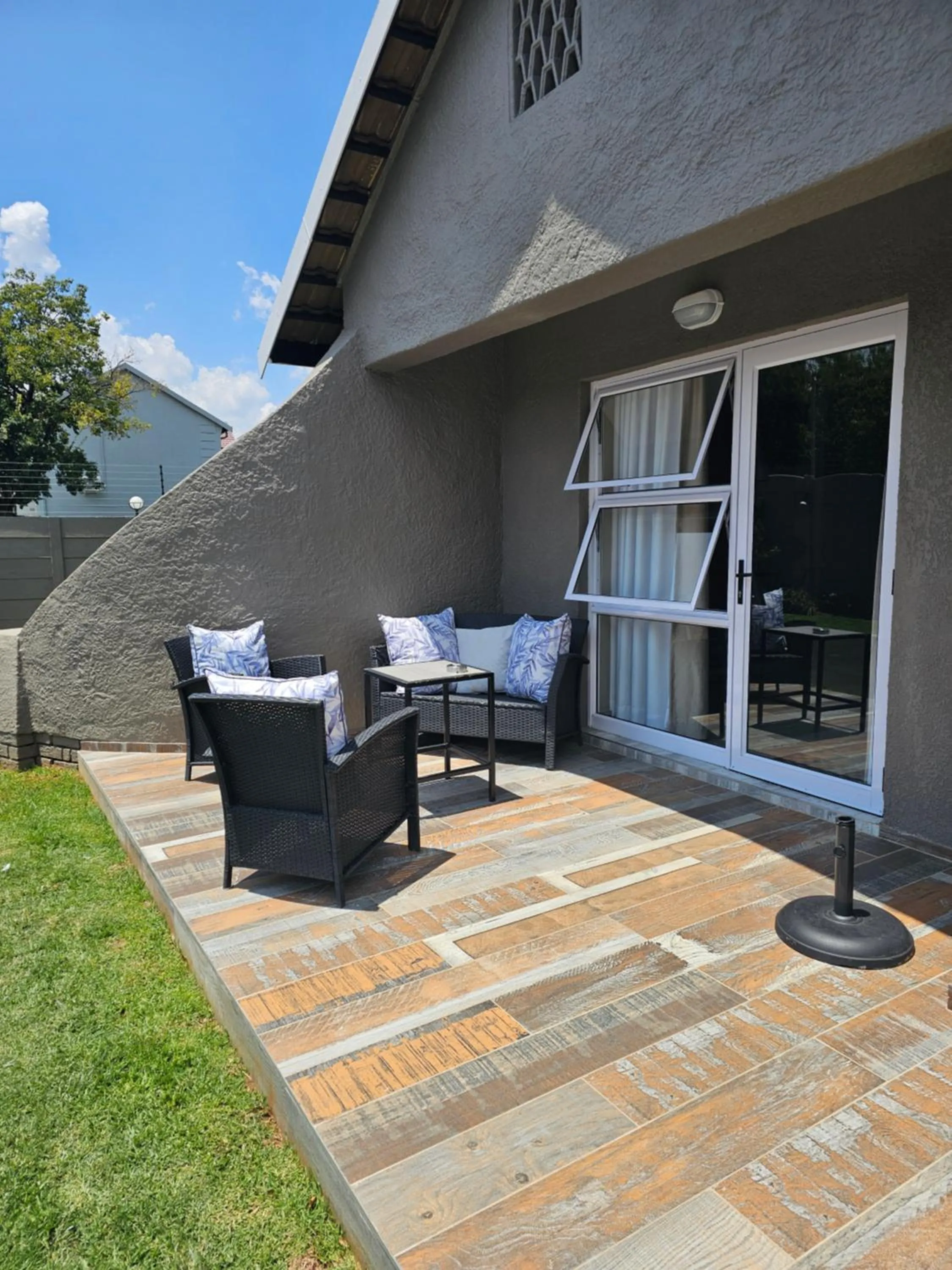 Patio in The Armagh Guesthouse