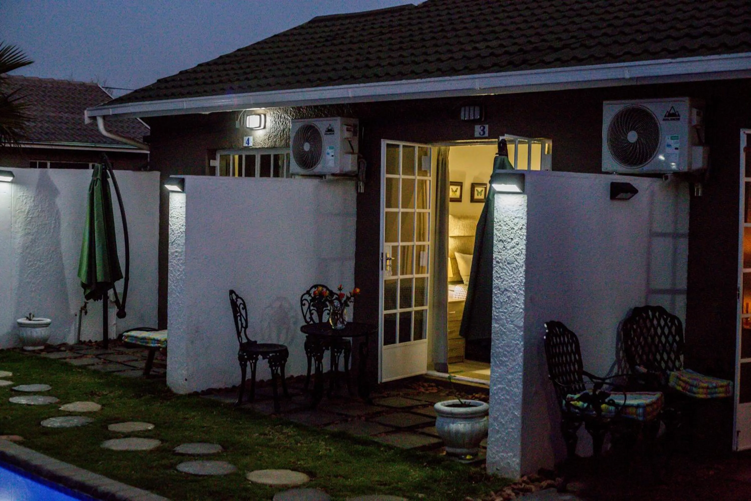 Patio in The Armagh Guesthouse