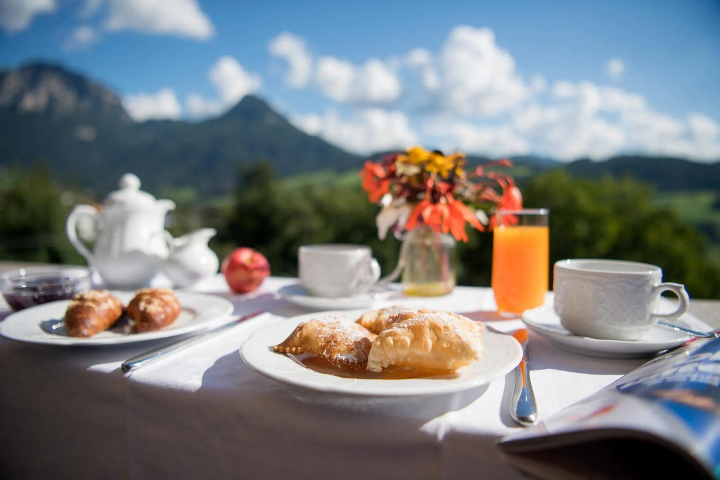 Breakfast in Hotel Garni Mitterstieler