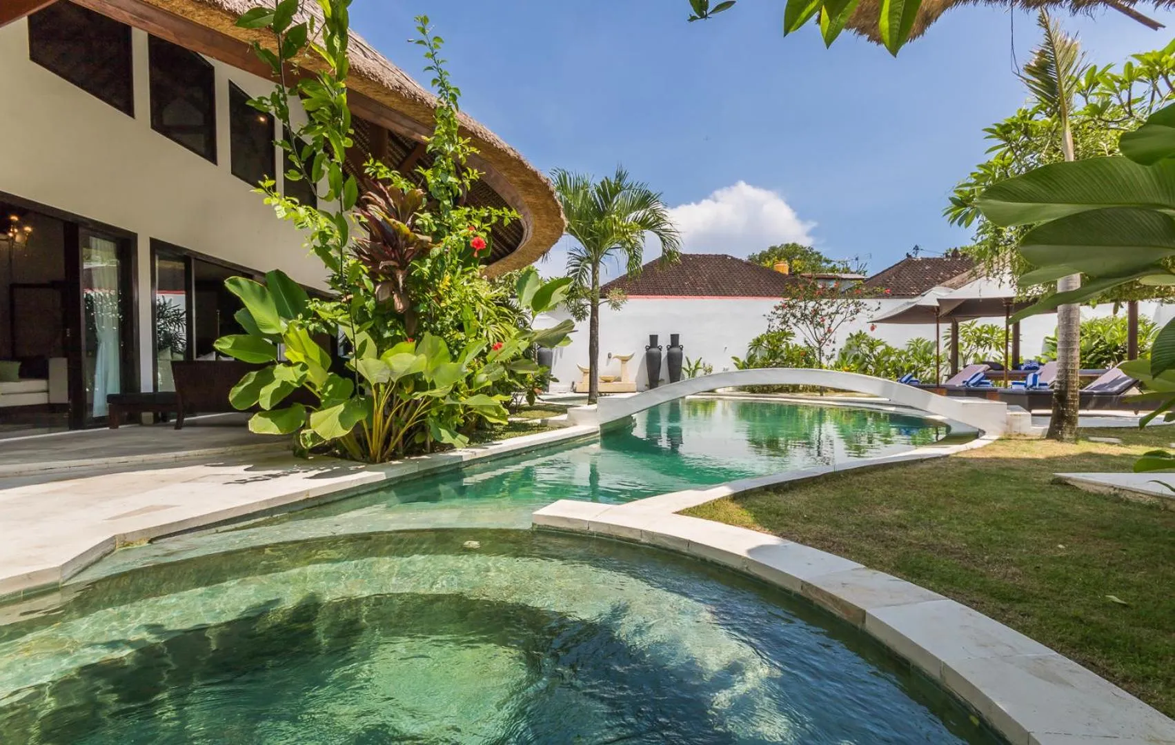 Swimming pool in Villa Deh Simba at Sanur