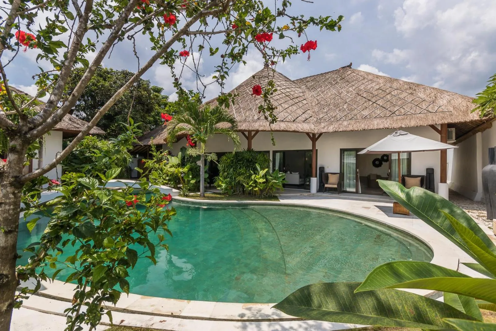 Property building in Villa Deh Simba at Sanur