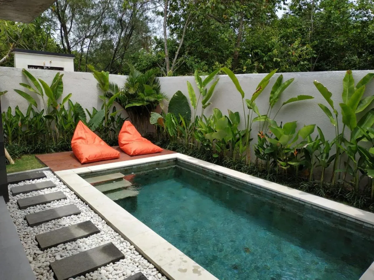 Pool view in La Isla Villas Bali