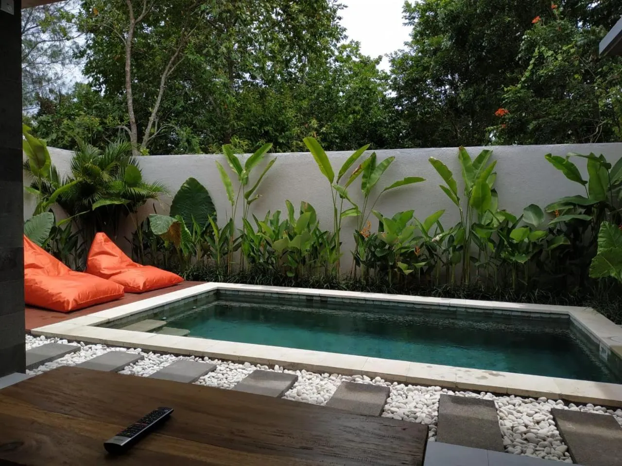 Garden view in La Isla Villas Bali