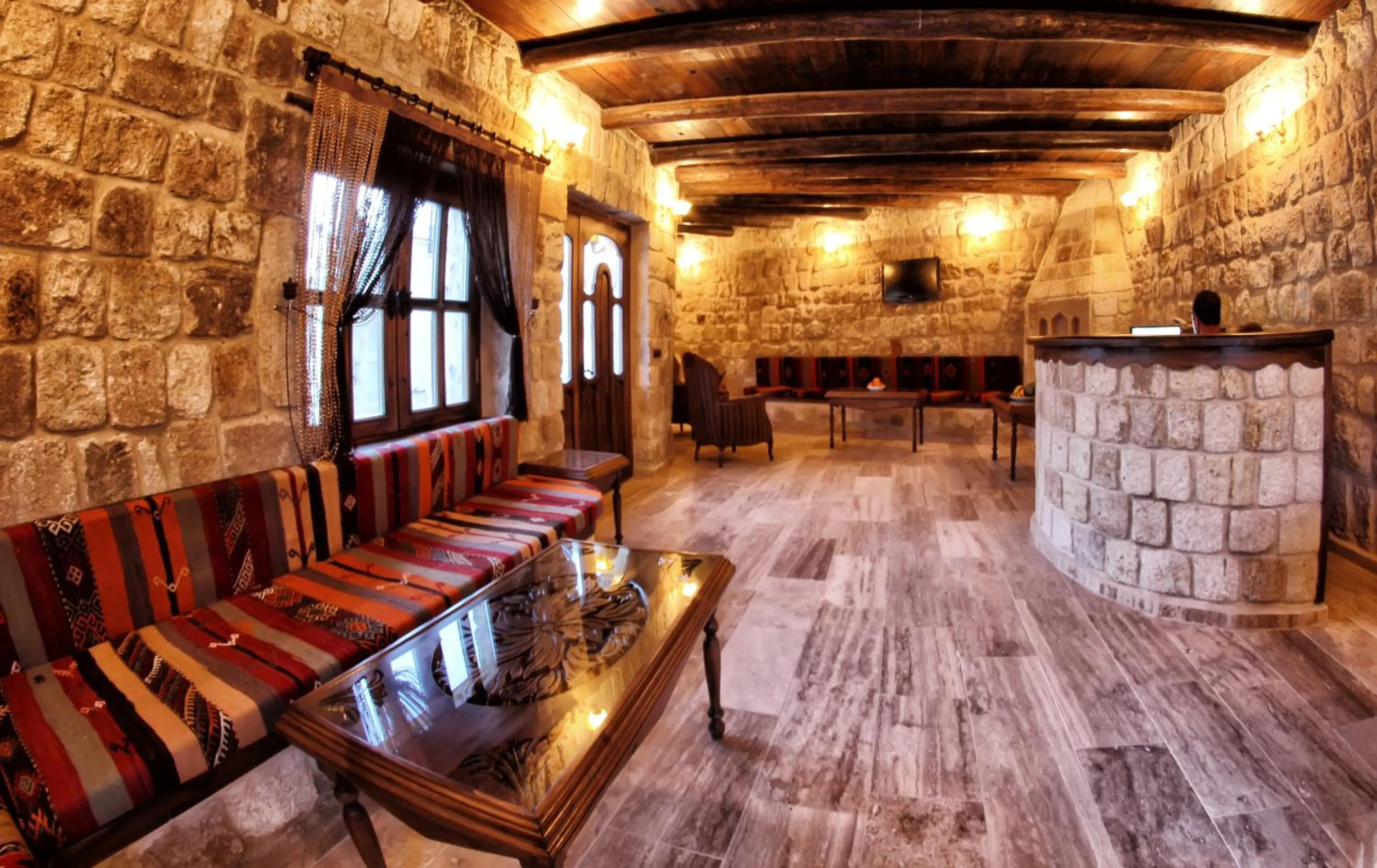 Lobby or reception in Kemerhan Cave Suites