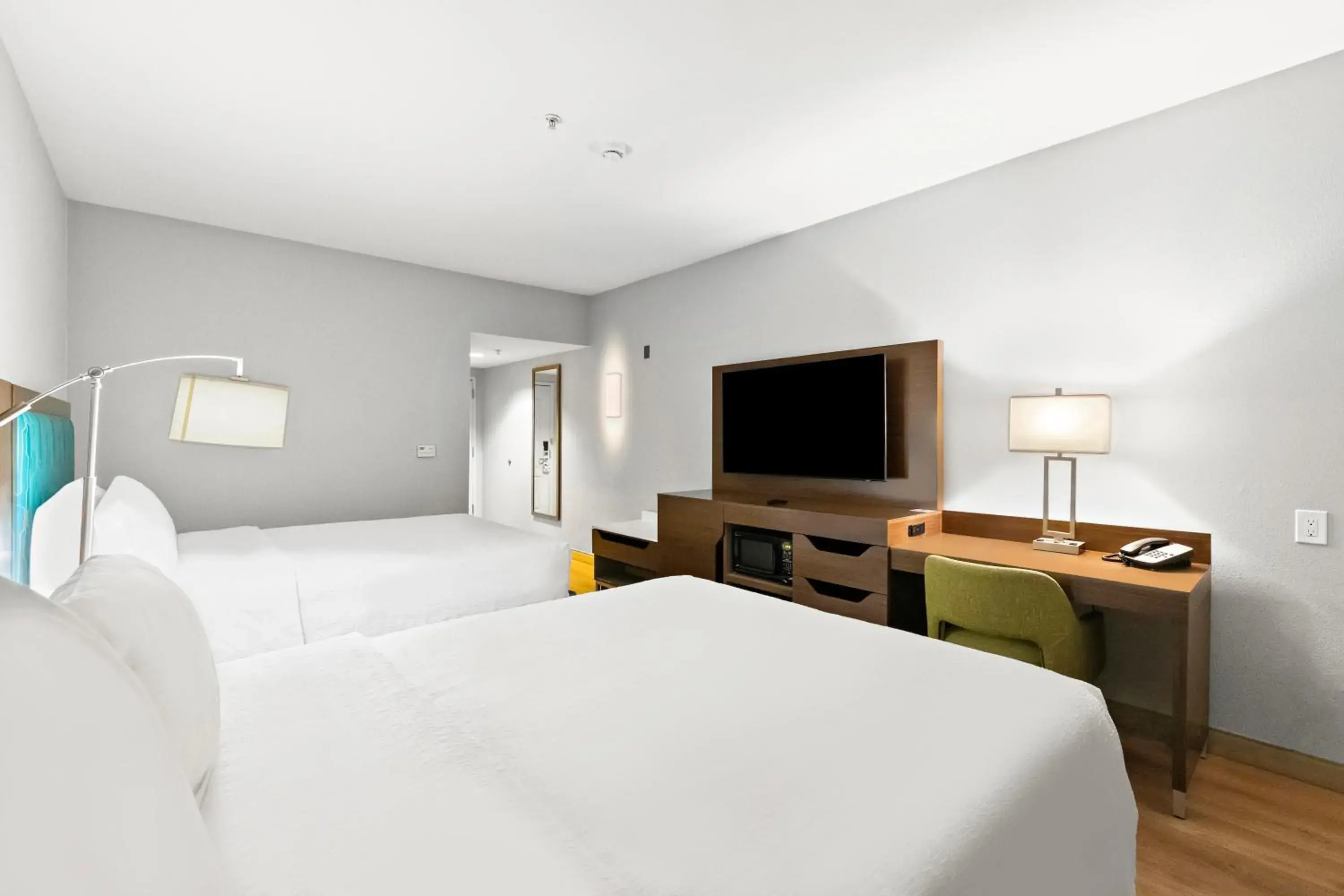 Room with Two Queen Beds - Non-Smoking in Hampton Inn & Suites Lancaster Room with Two Queen Beds - Non-Smoking in Hampton Inn & Suites Lancaster