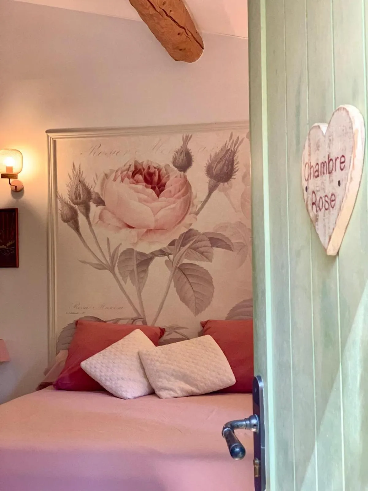 Bedroom, Bed in Le Pavillon Vert - B&B