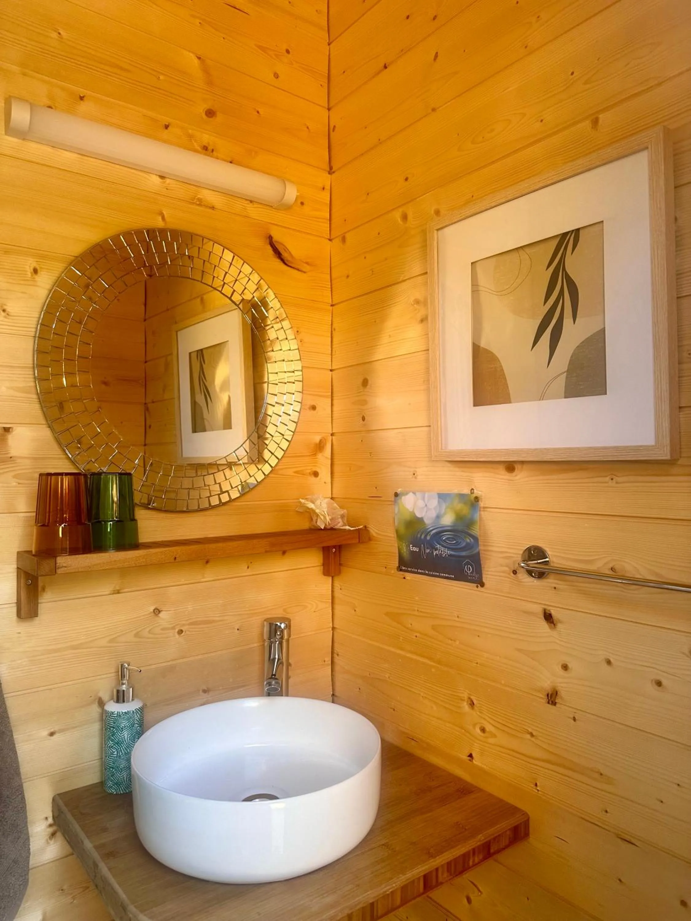 Bathroom in Le Pavillon Vert - B&B