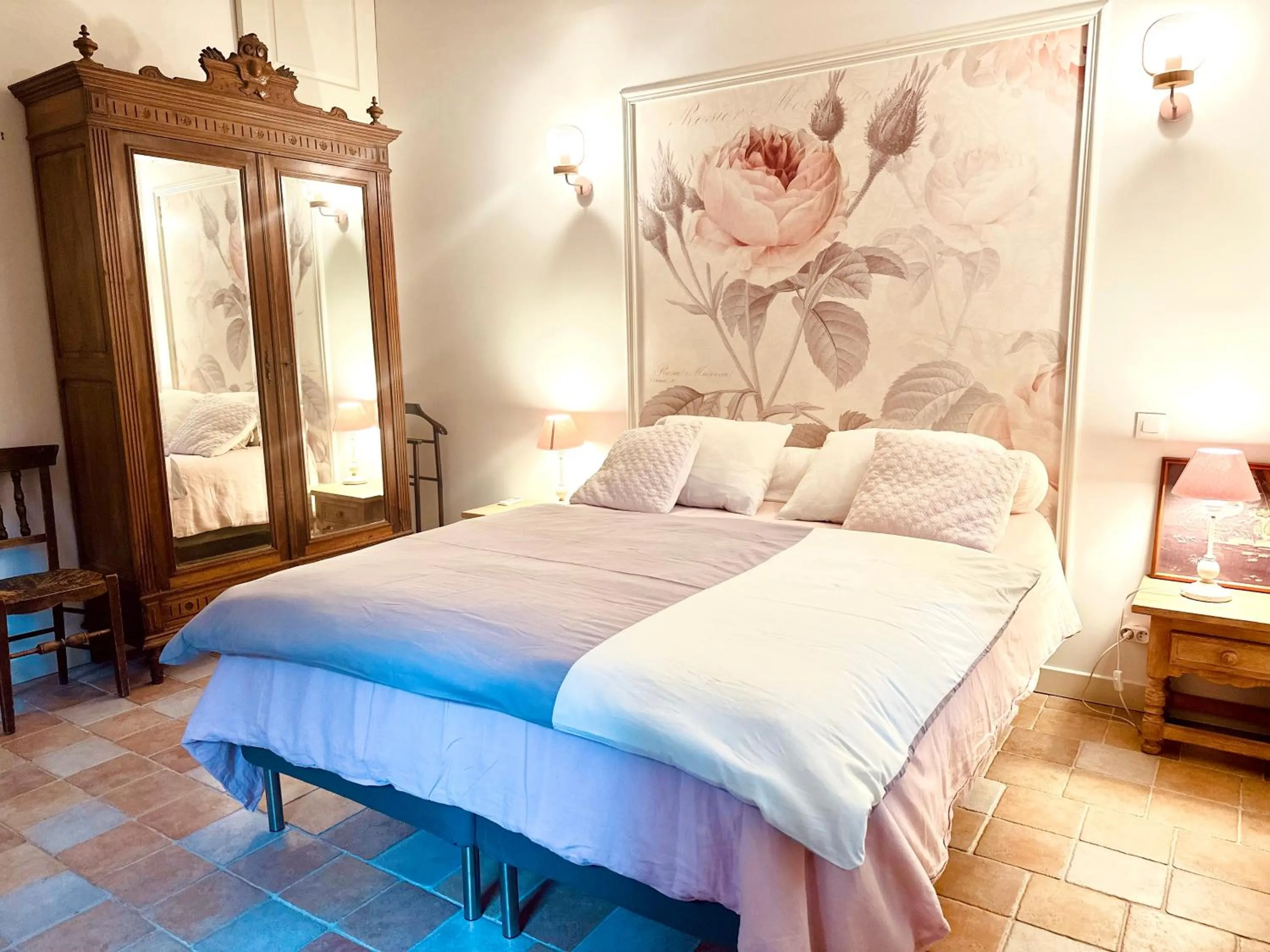 Photo of the whole room, Bed in Le Pavillon Vert - B&B