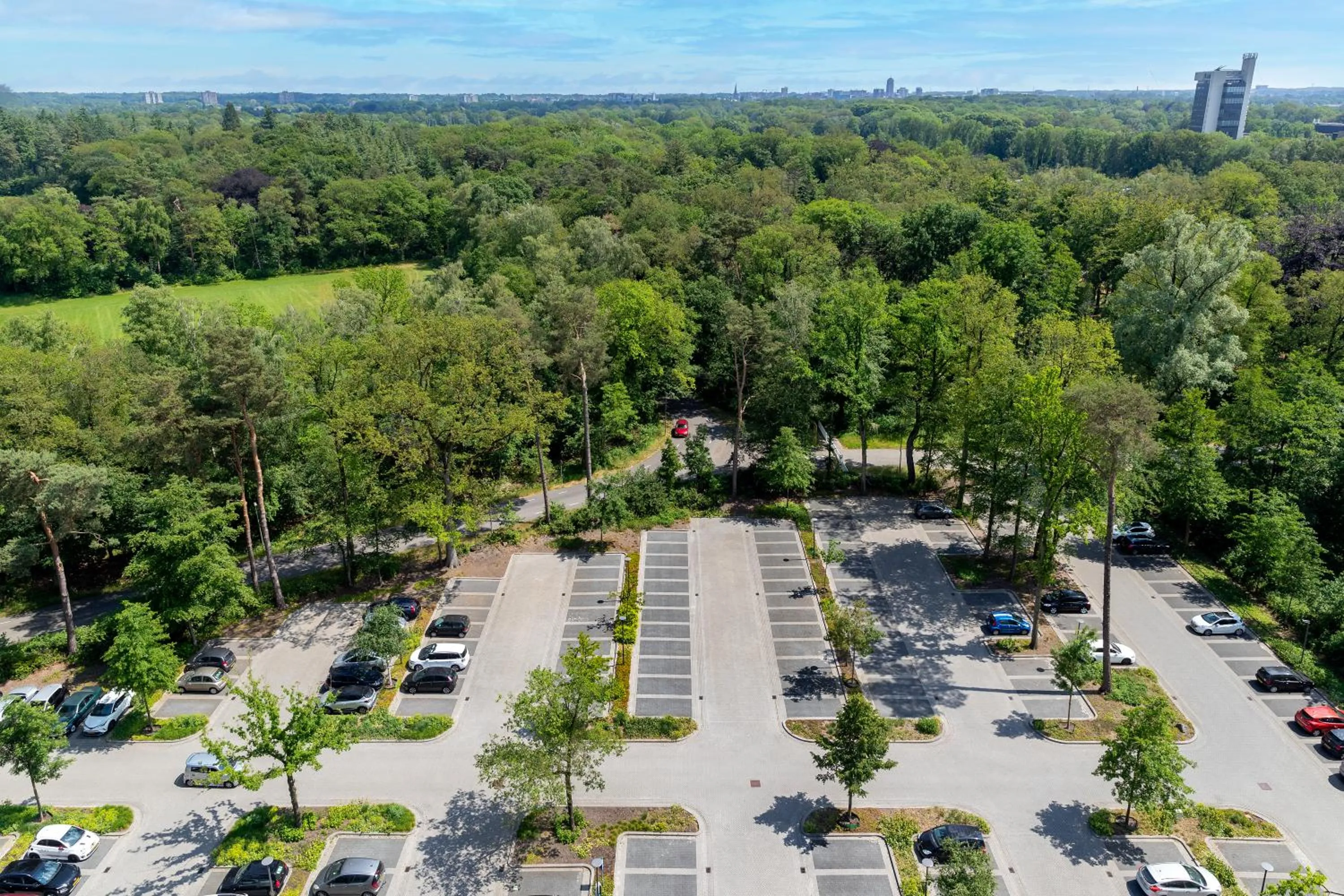 City view in U Parkhotel