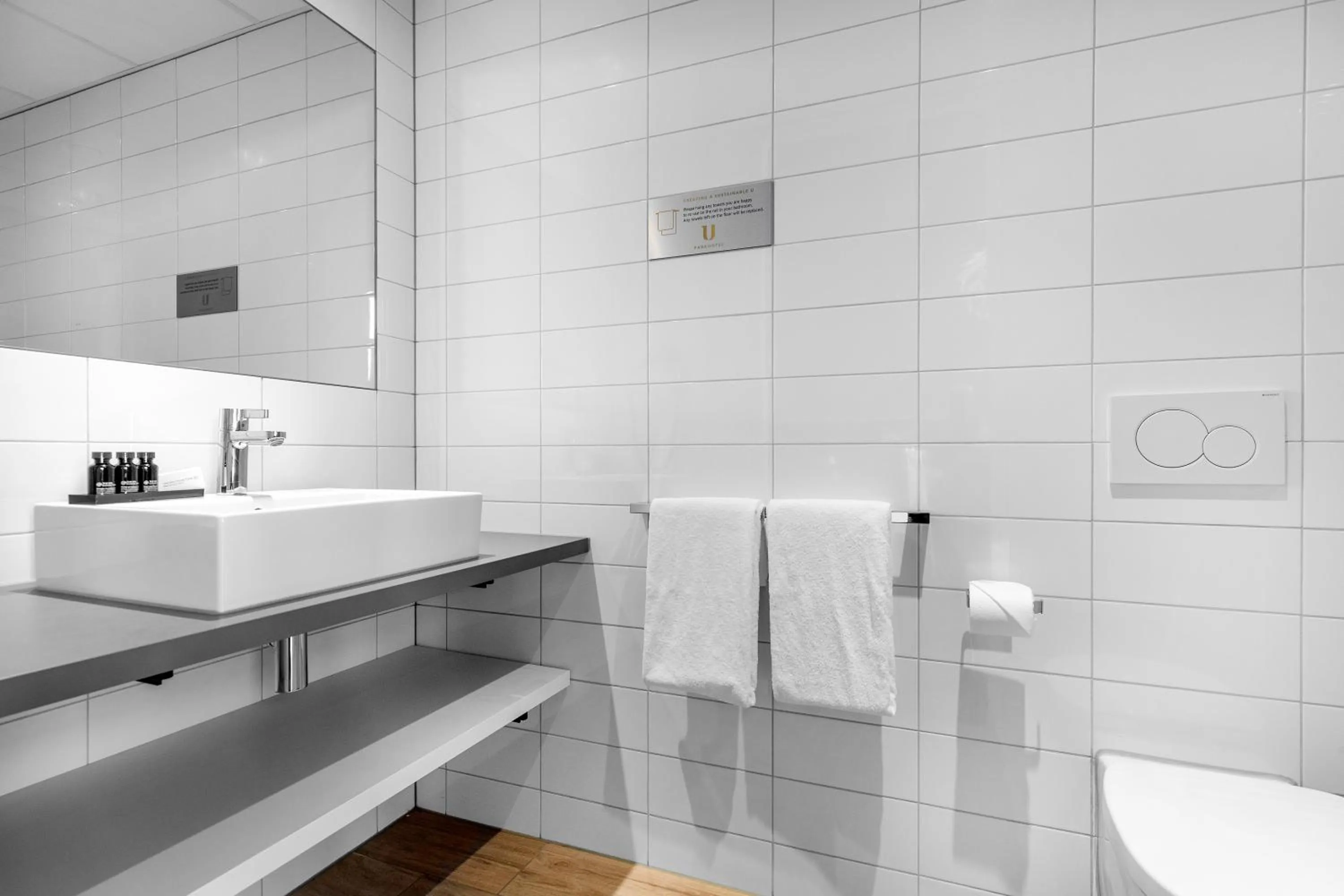 Bathroom in U Parkhotel