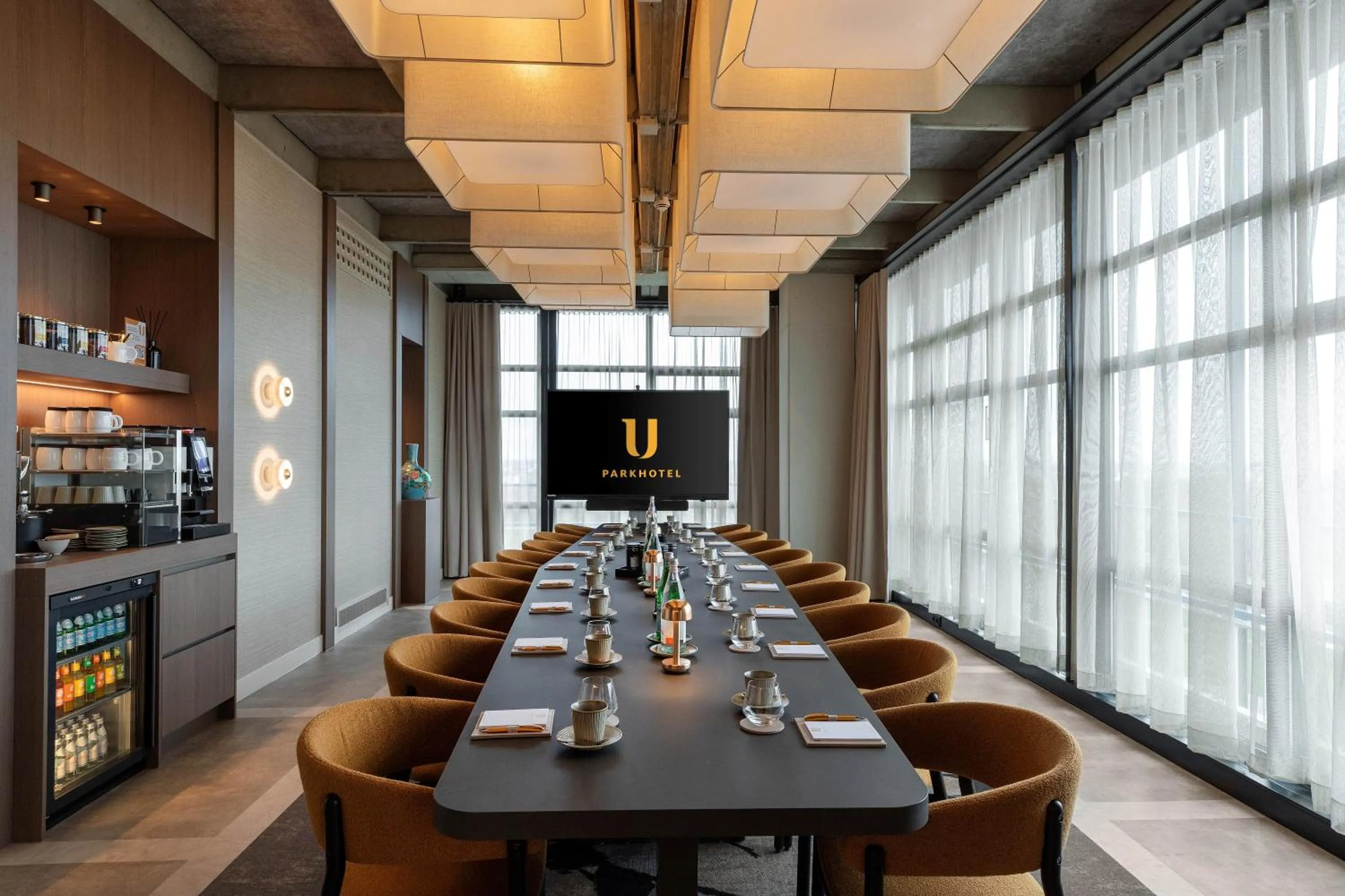 Dining area in U Parkhotel