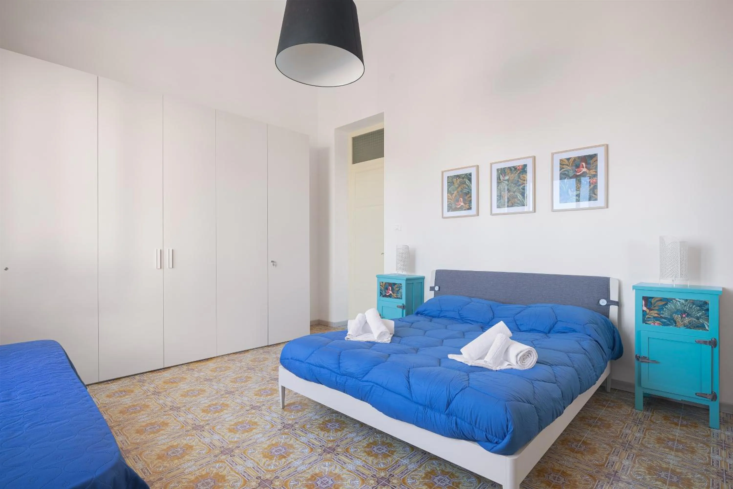 Bed in Villa Edera Rental Room