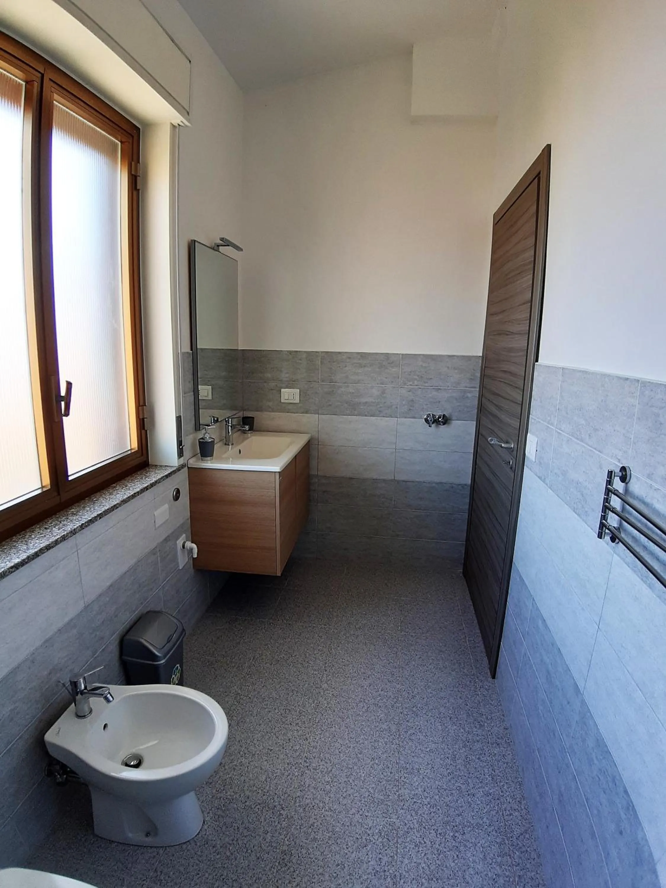 Bathroom in Living Piraino case vacanze