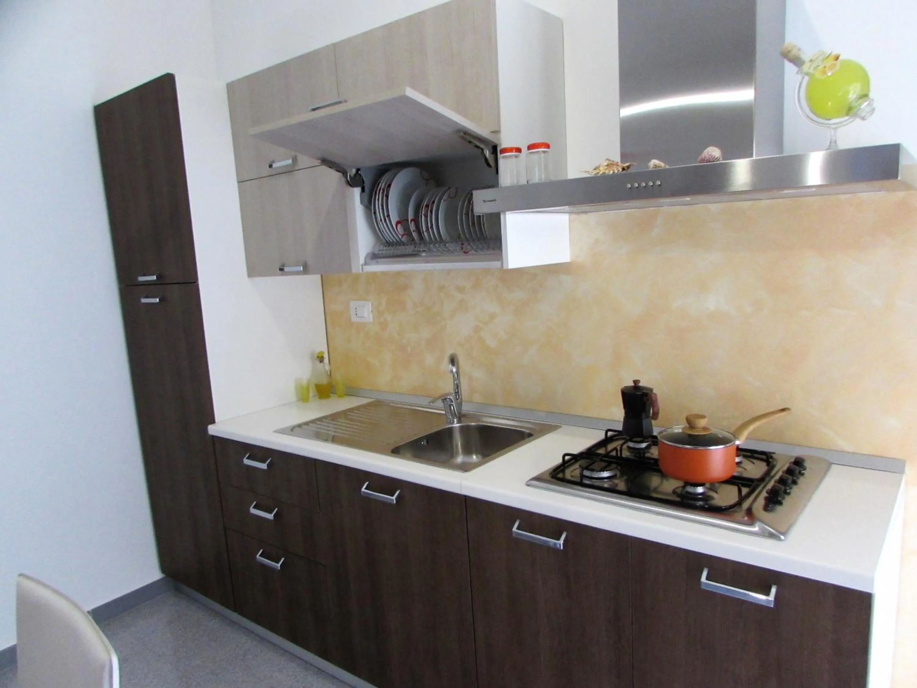 Balcony/Terrace in Living Piraino case vacanze