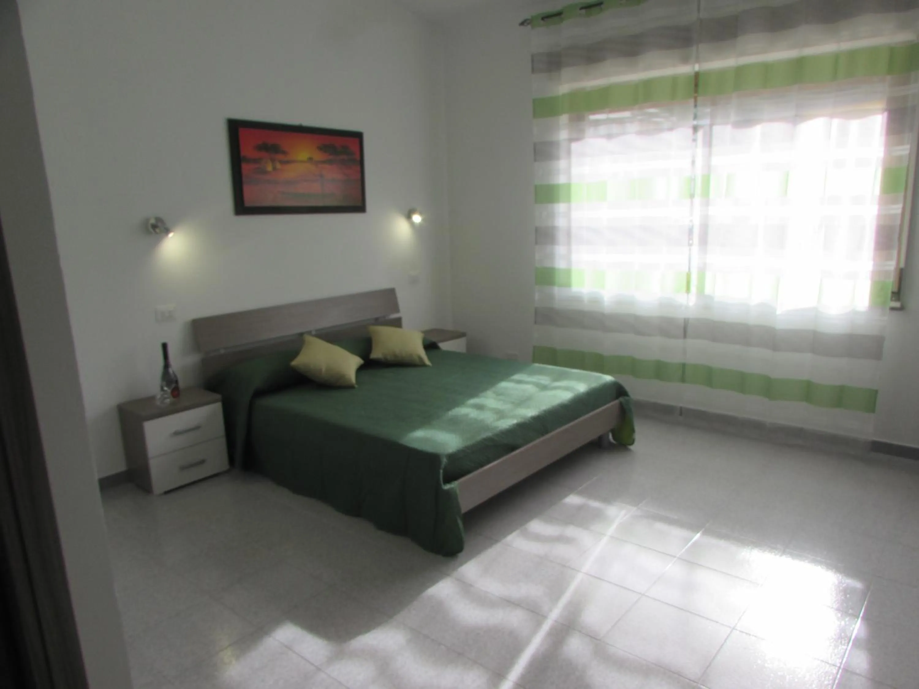 Bedroom, Bed in Living Piraino case vacanze