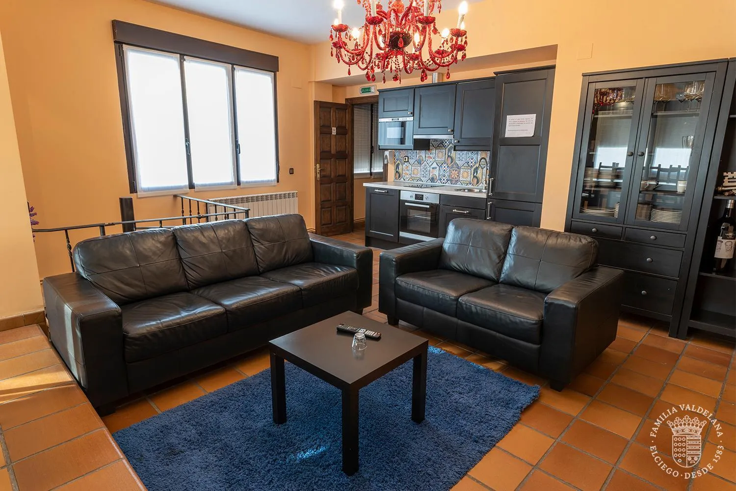 Communal lounge/ TV room in Agroturismo Valdelana