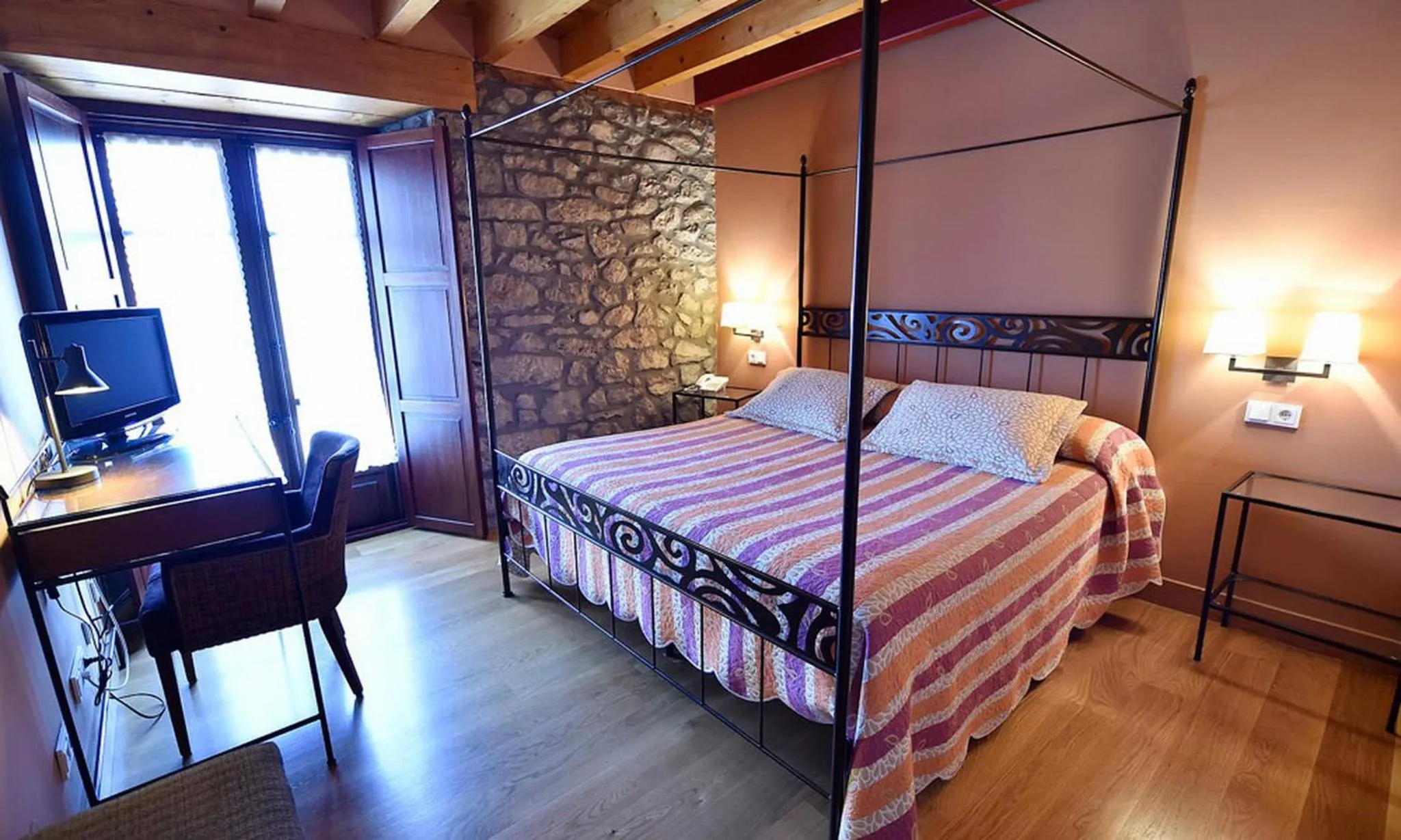 Bedroom, Bed in Posada Término