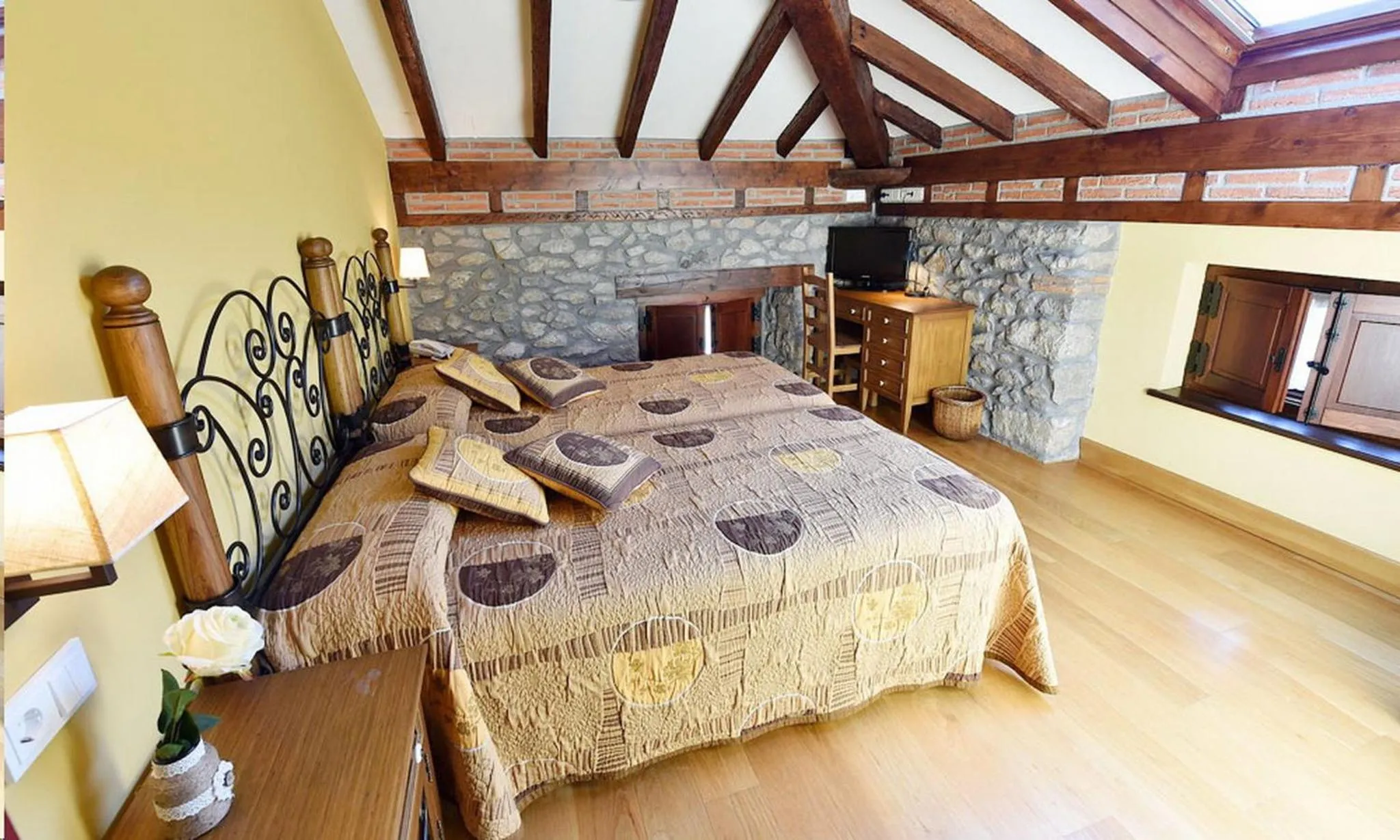Bedroom, Bed in Posada Término